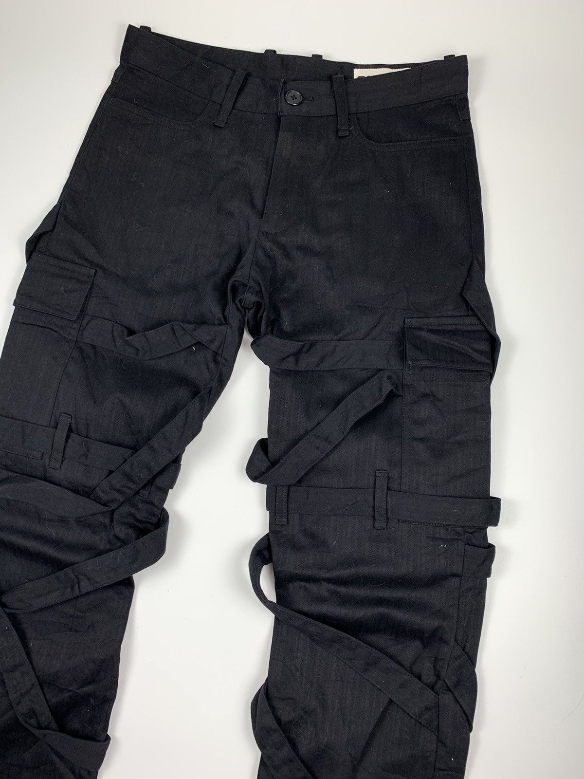 If Six Was Nine × Le Grande Bleu (L.G.B.) 🔥Rare Bondage🔥Gigant Parachute Cargo Pant Size US 30 / EU 46 - 7 Thumbnail