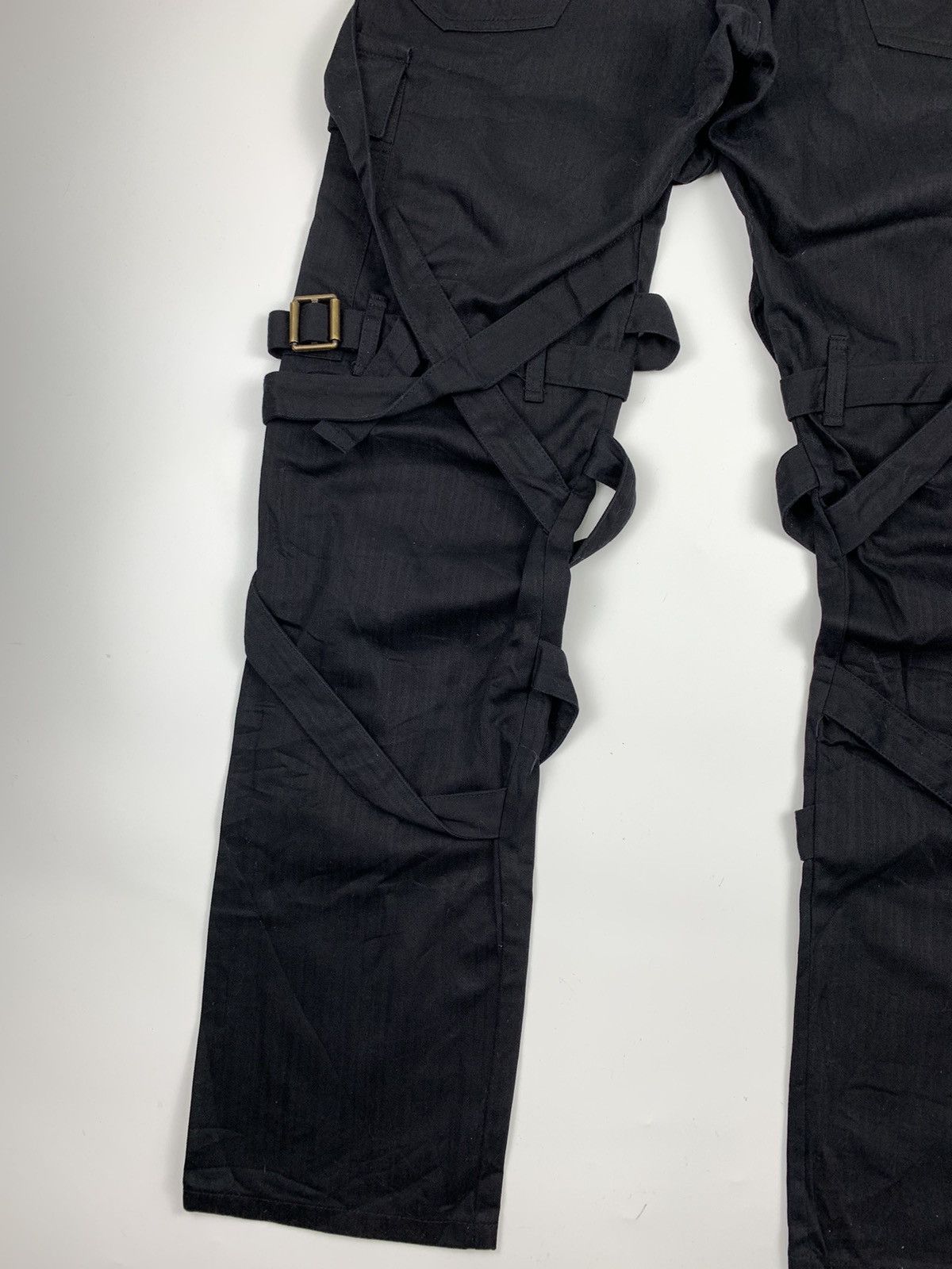If Six Was Nine × Le Grande Bleu (L.G.B.) 🔥Rare Bondage🔥Gigant Parachute Cargo Pant Size US 30 / EU 46 - 10 Thumbnail