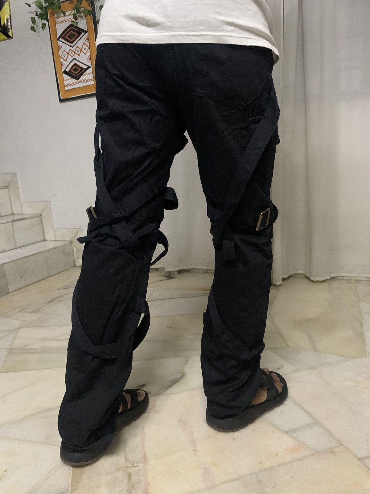 If Six Was Nine × Le Grande Bleu (L.G.B.) 🔥Rare Bondage🔥Gigant Parachute Cargo Pant Size US 30 / EU 46 - 16 Thumbnail