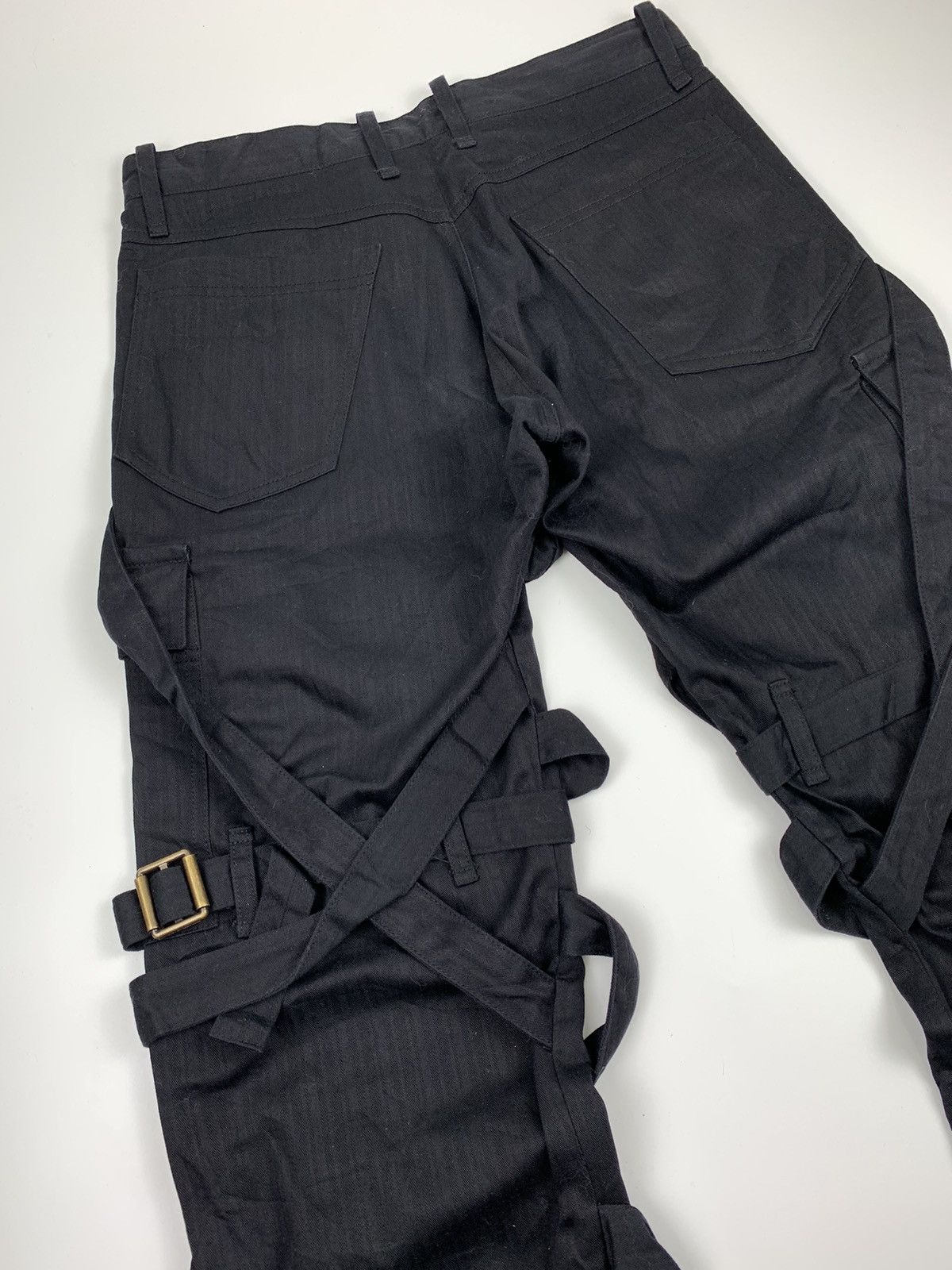 If Six Was Nine × Le Grande Bleu (L.G.B.) 🔥Rare Bondage🔥Gigant Parachute Cargo Pant Size US 30 / EU 46 - 12 Thumbnail