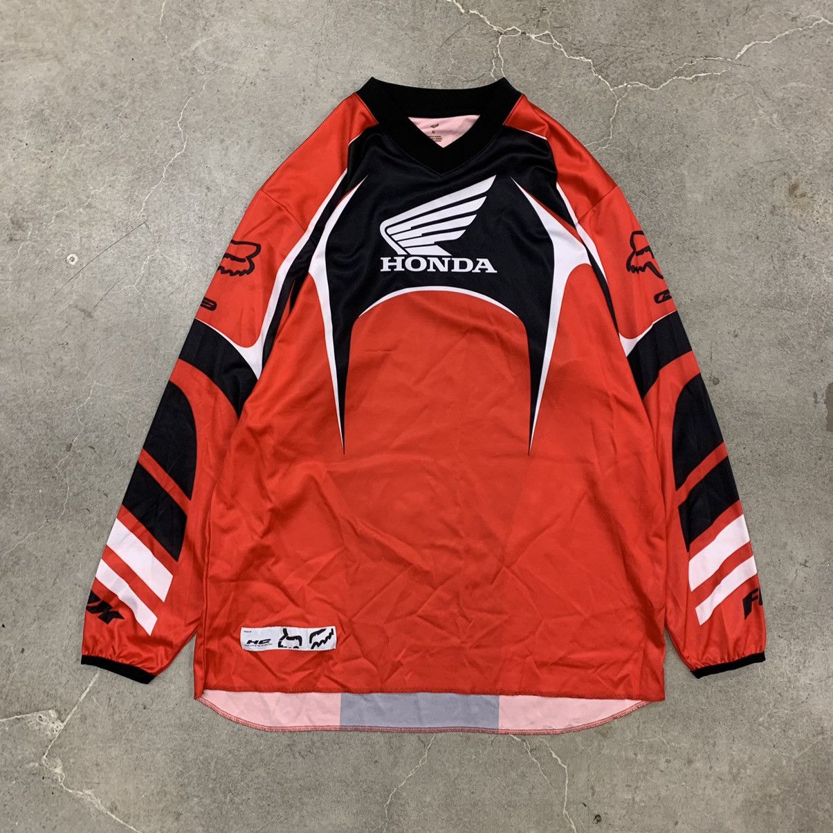 Vintage Honda Fox Racing long sleeve jersey motocross vintage y2k | Grailed