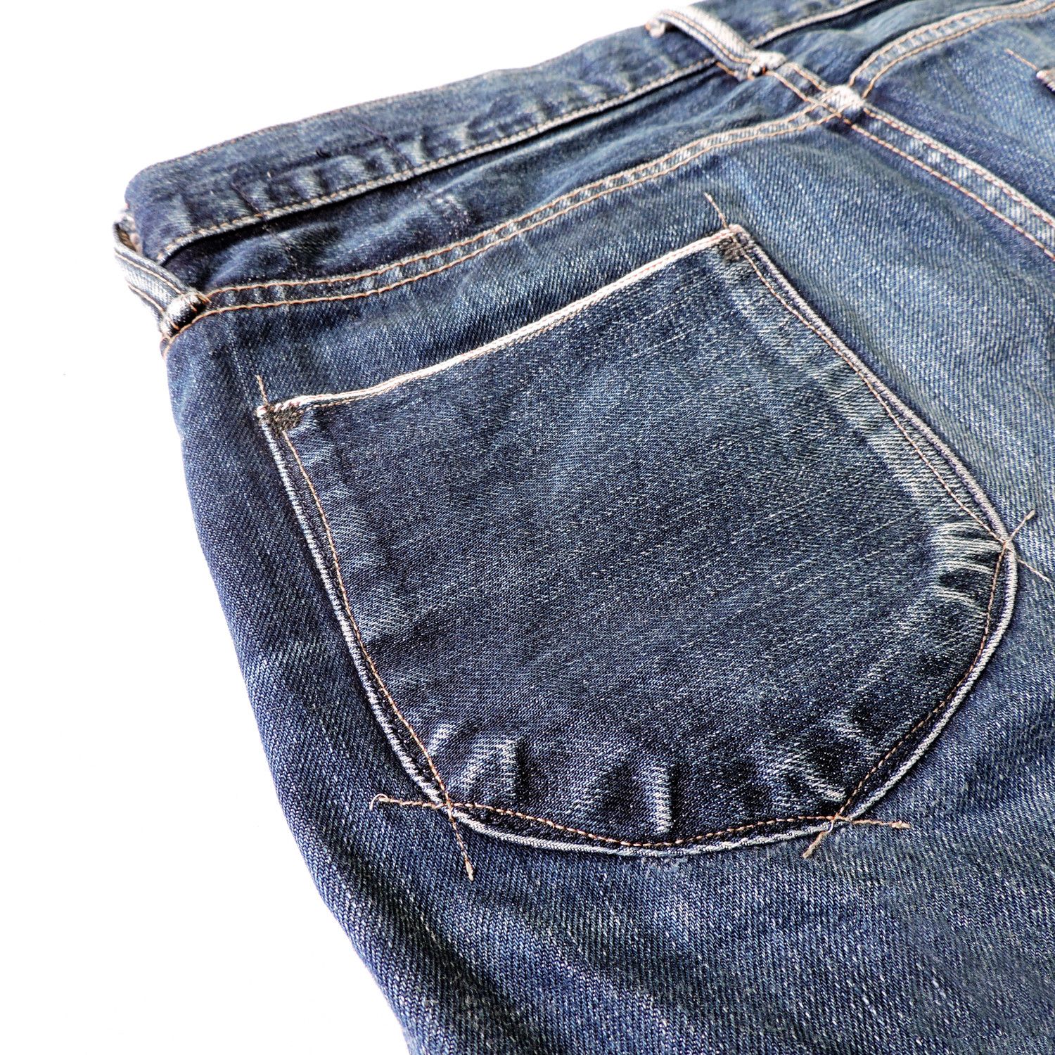 KURO KURO GRAPHITE SELVEDGE DENIM LONG PANTS Size US 34 / EU 50 - 16 Thumbnail