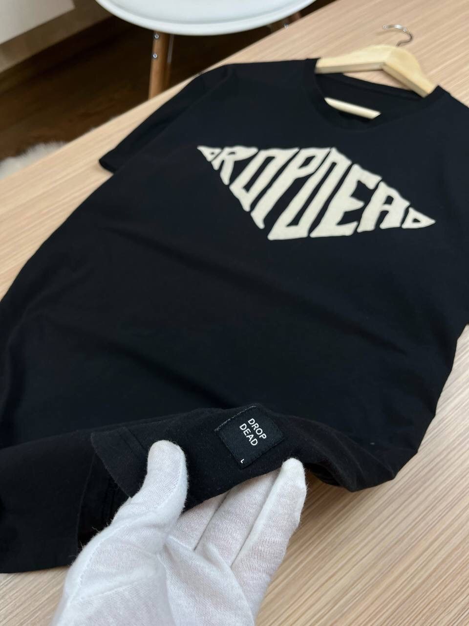 Drop Dead × Drop Dead Clothing Drop Dead Blue Cotton T-Shirt Size XL Size US XL / EU 56 / 4 - 3 Thumbnail