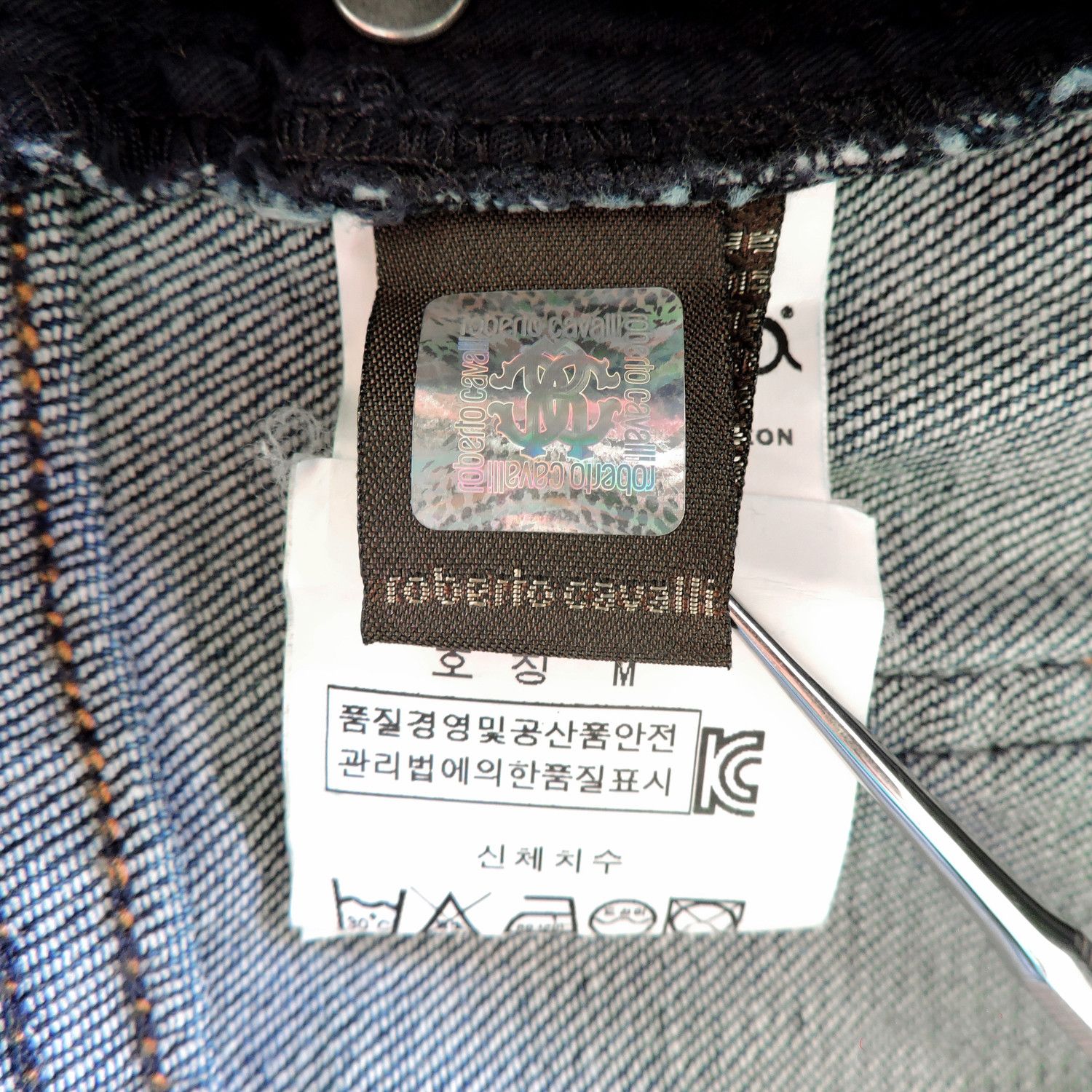 Roberto Cavalli ROBERTO CAVALLI DENIM LONG PANTS Size US 31 - 4 Thumbnail
