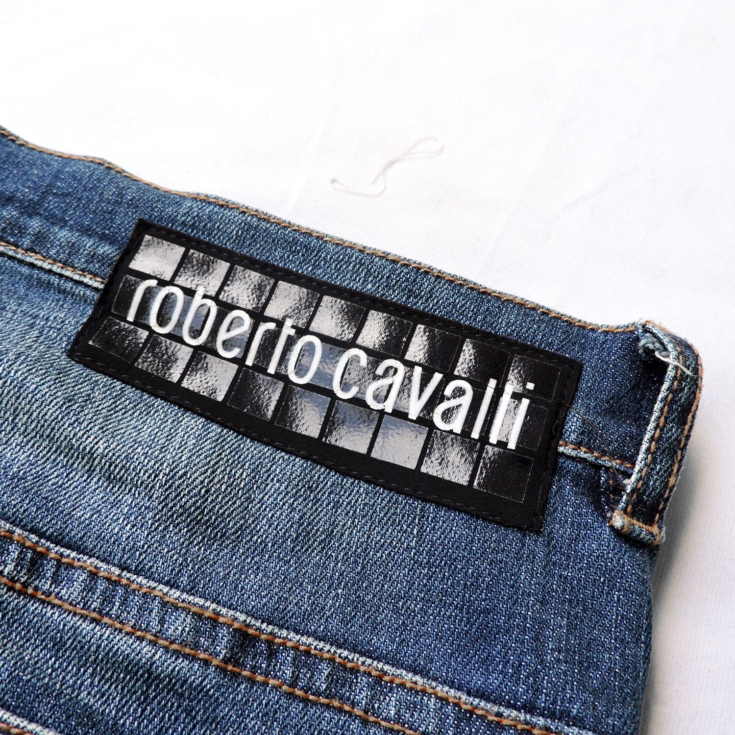 Roberto Cavalli ROBERTO CAVALLI DENIM LONG PANTS Size US 31 - 20 Thumbnail