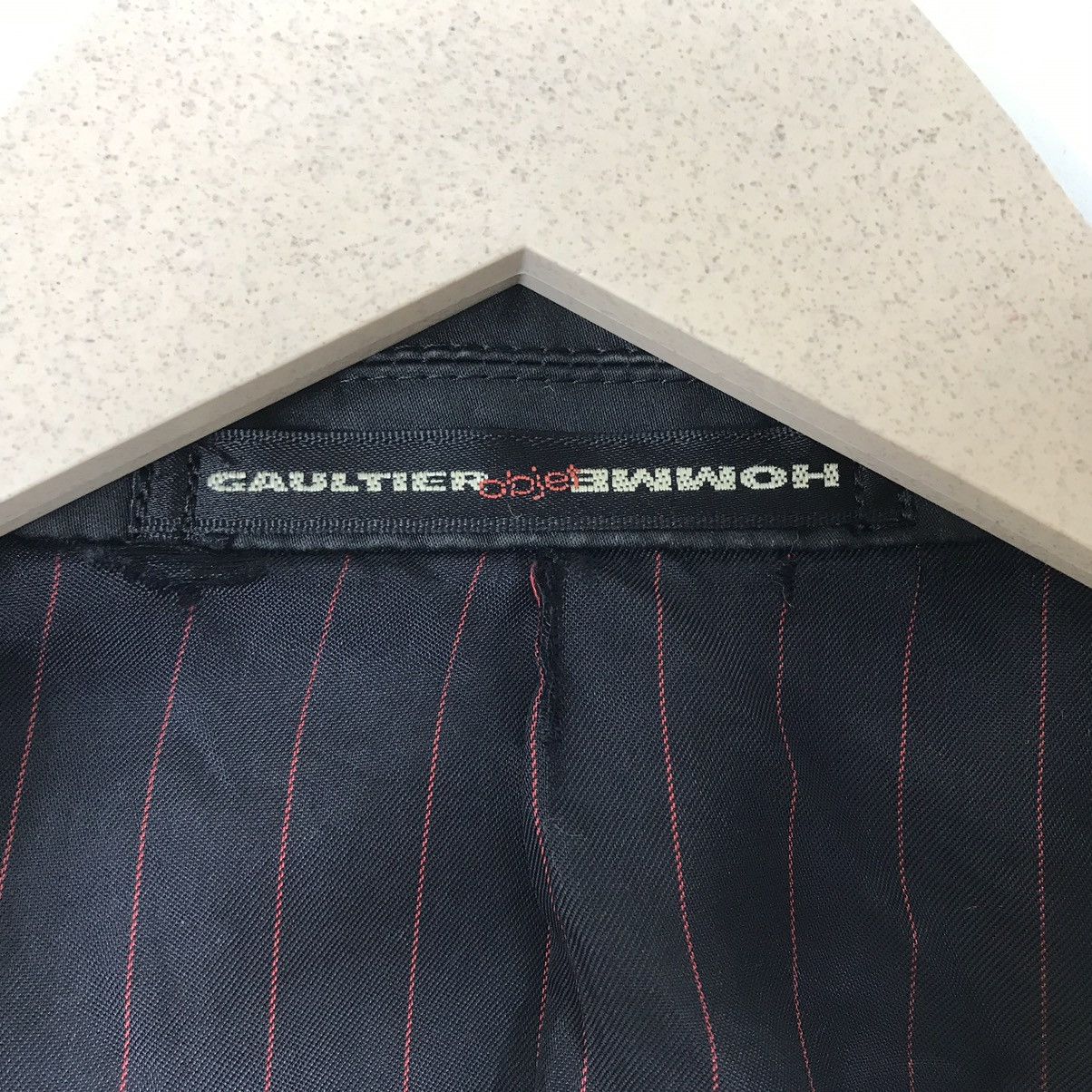 Gaultier Homme Objet Jean Paul Gaultier Homme Objet Blazer Jacket Former Style Size 46R - 10 Thumbnail