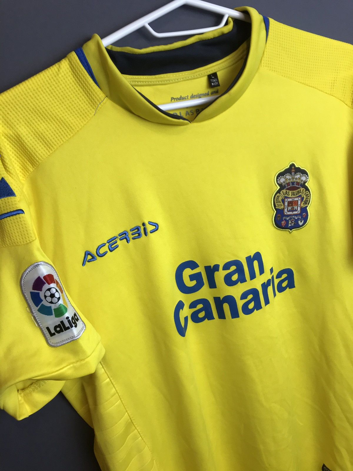 Other Las Palmas FC Home Jersey La Liga Football t-shorts Size US L / EU 52-54 / 3 - 2 Thumbnail