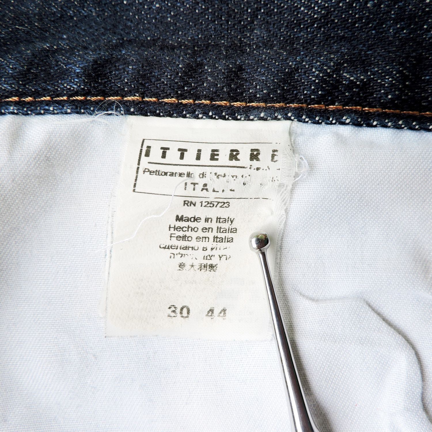 Just Cavalli JUST CAVALLI DENIM LONG PANTS Size US 32 / EU 48 - 4 Thumbnail