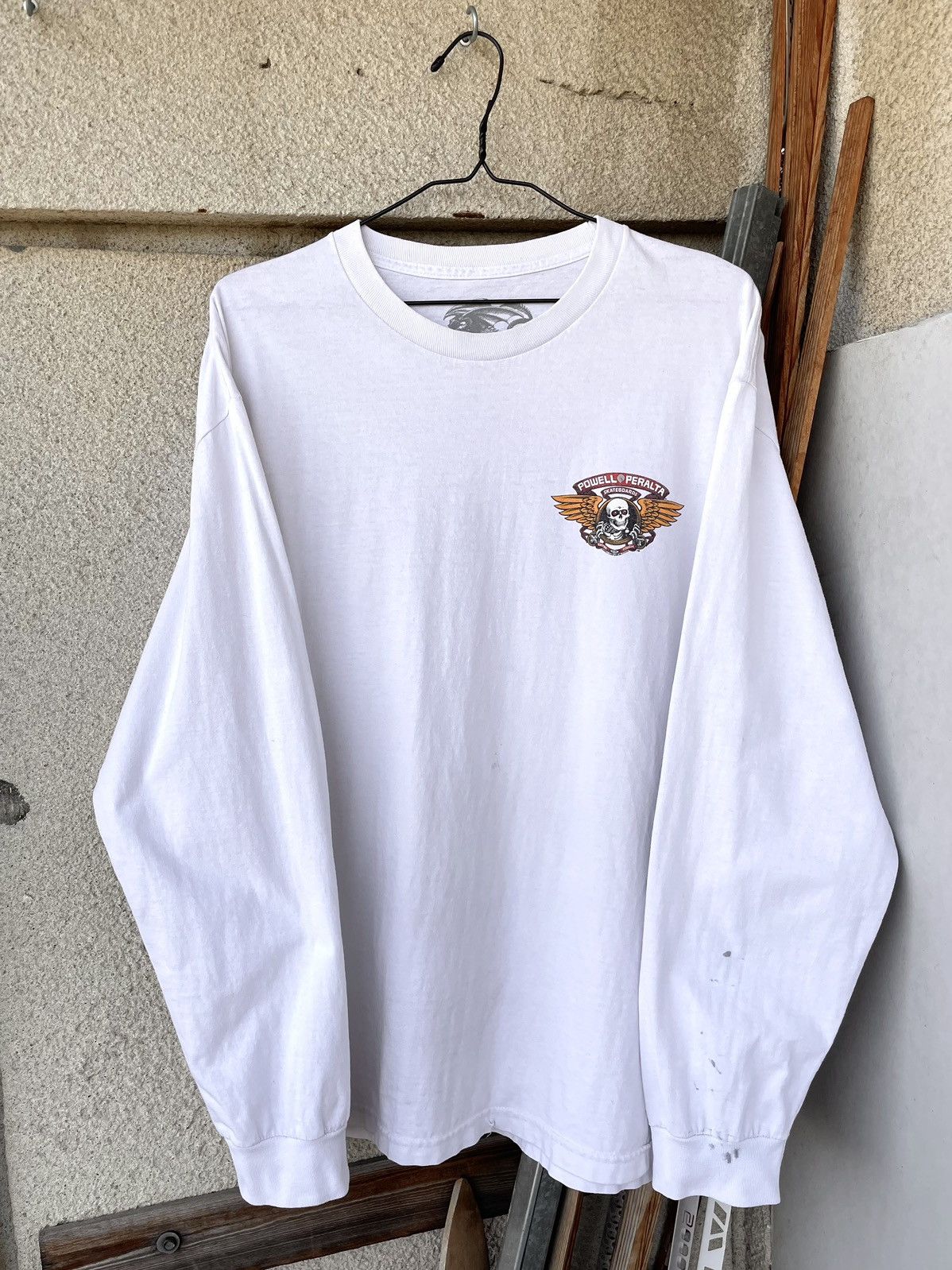 Hook-Ups Vintage Powell Peralta Skateboards Bones LS T-Shirt Y2K 90s Size US XL / EU 56 / 4 - 8 Thumbnail