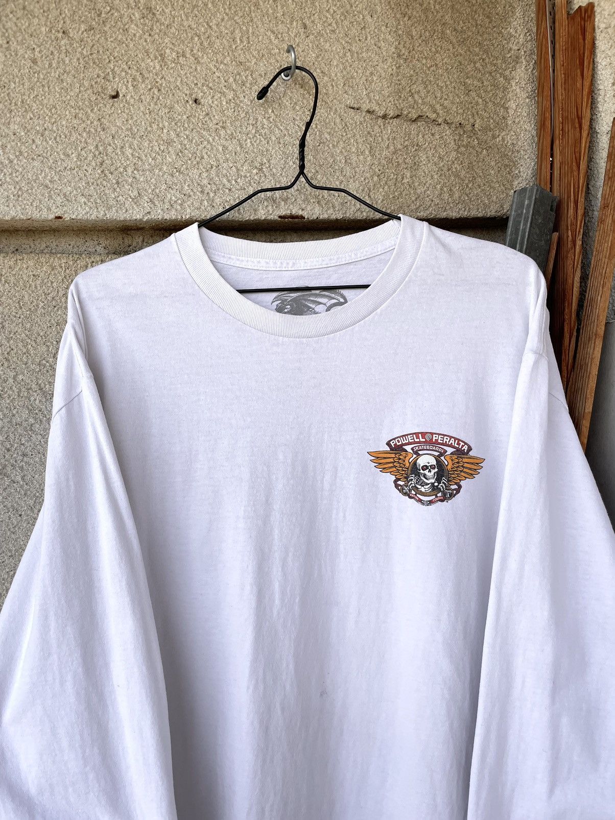 Hook-Ups Vintage Powell Peralta Skateboards Bones LS T-Shirt Y2K 90s Size US XL / EU 56 / 4 - 9 Thumbnail