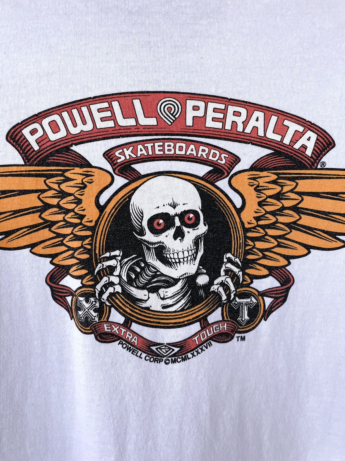 Hook-Ups Vintage Powell Peralta Skateboards Bones LS T-Shirt Y2K 90s Size US XL / EU 56 / 4 - 5 Thumbnail