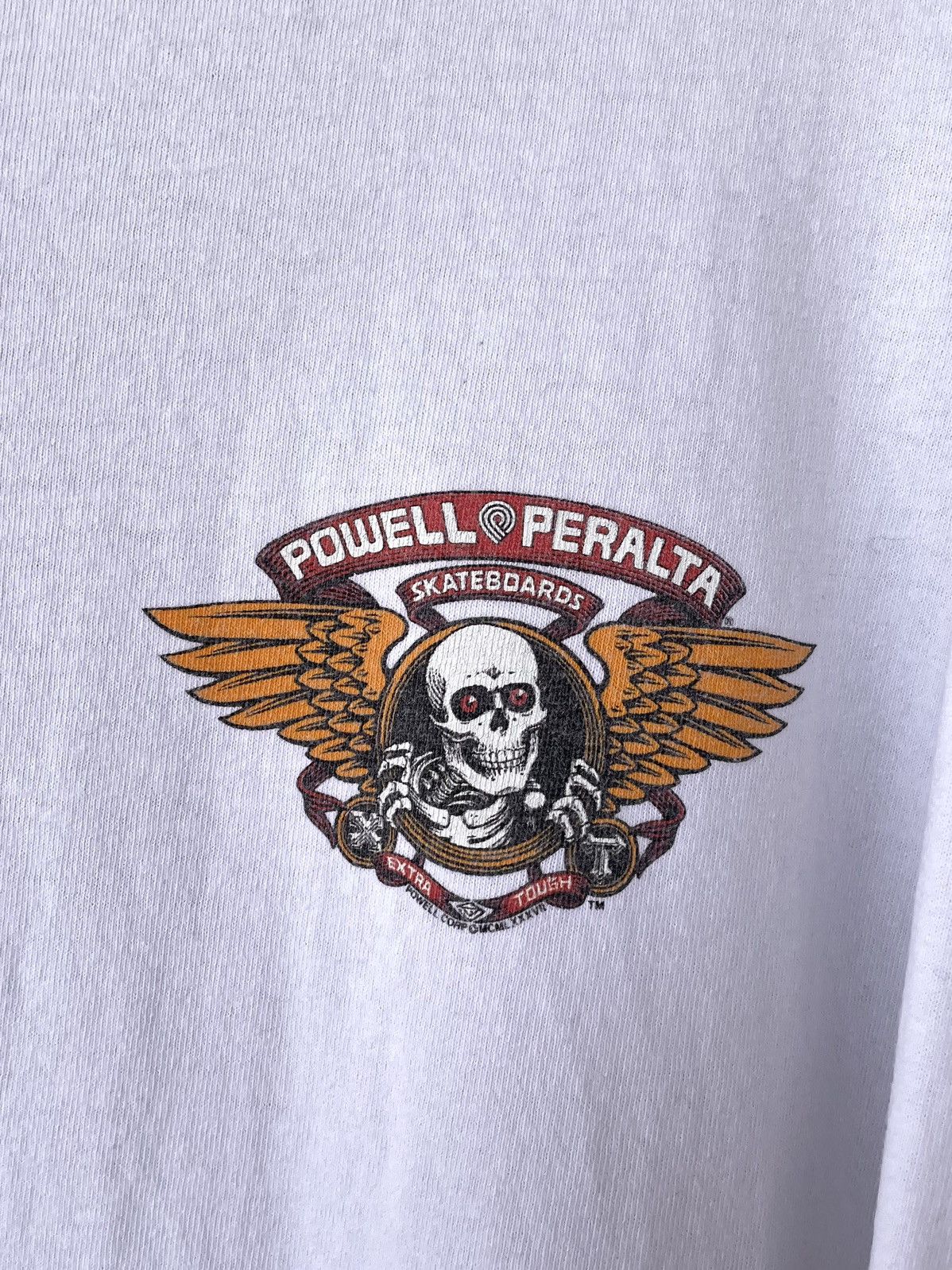 Hook-Ups Vintage Powell Peralta Skateboards Bones LS T-Shirt Y2K 90s Size US XL / EU 56 / 4 - 11 Thumbnail