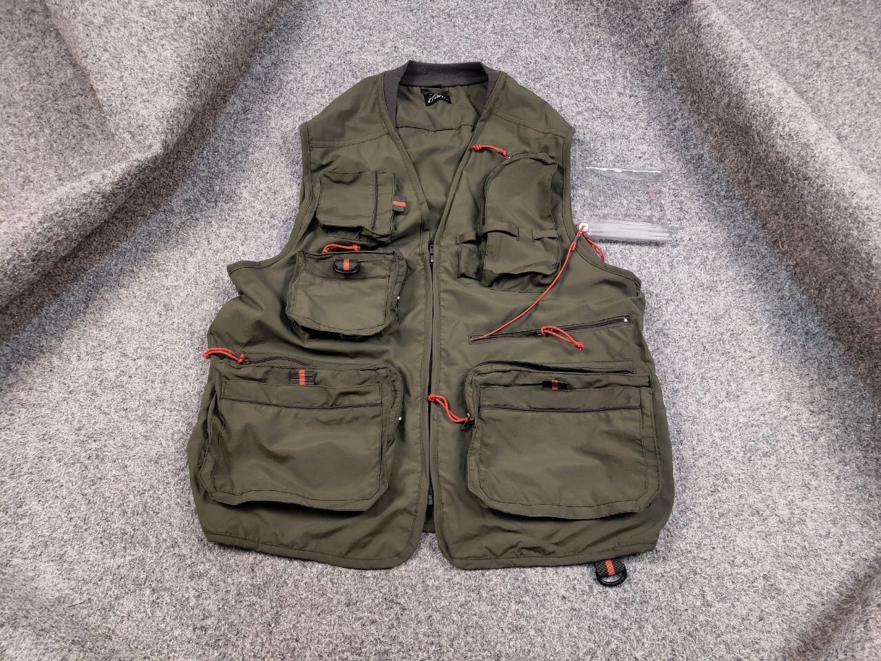 Japanese Brand × Vintage Vintage 90's Military Japan Multi Pocket Zip Light Vest Size US S / EU 44-46 / 1 - 2 Thumbnail