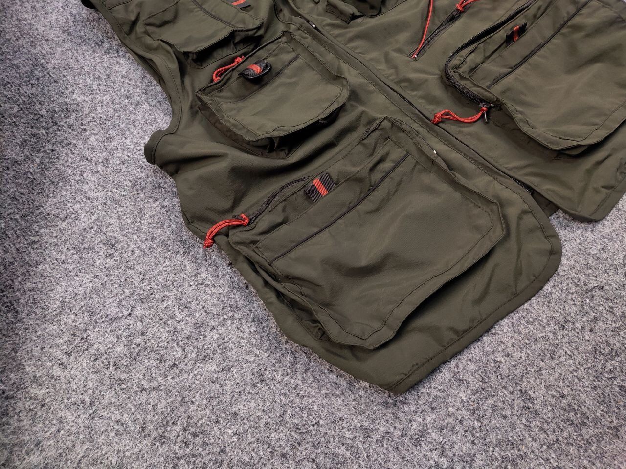 Japanese Brand × Vintage Vintage 90's Military Japan Multi Pocket Zip Light Vest Size US S / EU 44-46 / 1 - 6 Thumbnail