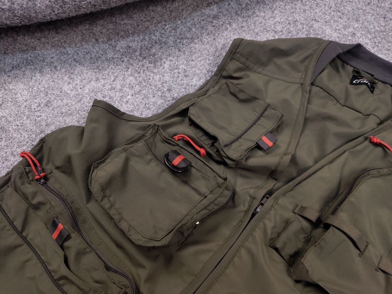 Japanese Brand × Vintage Vintage 90's Military Japan Multi Pocket Zip Light Vest Size US S / EU 44-46 / 1 - 7 Thumbnail