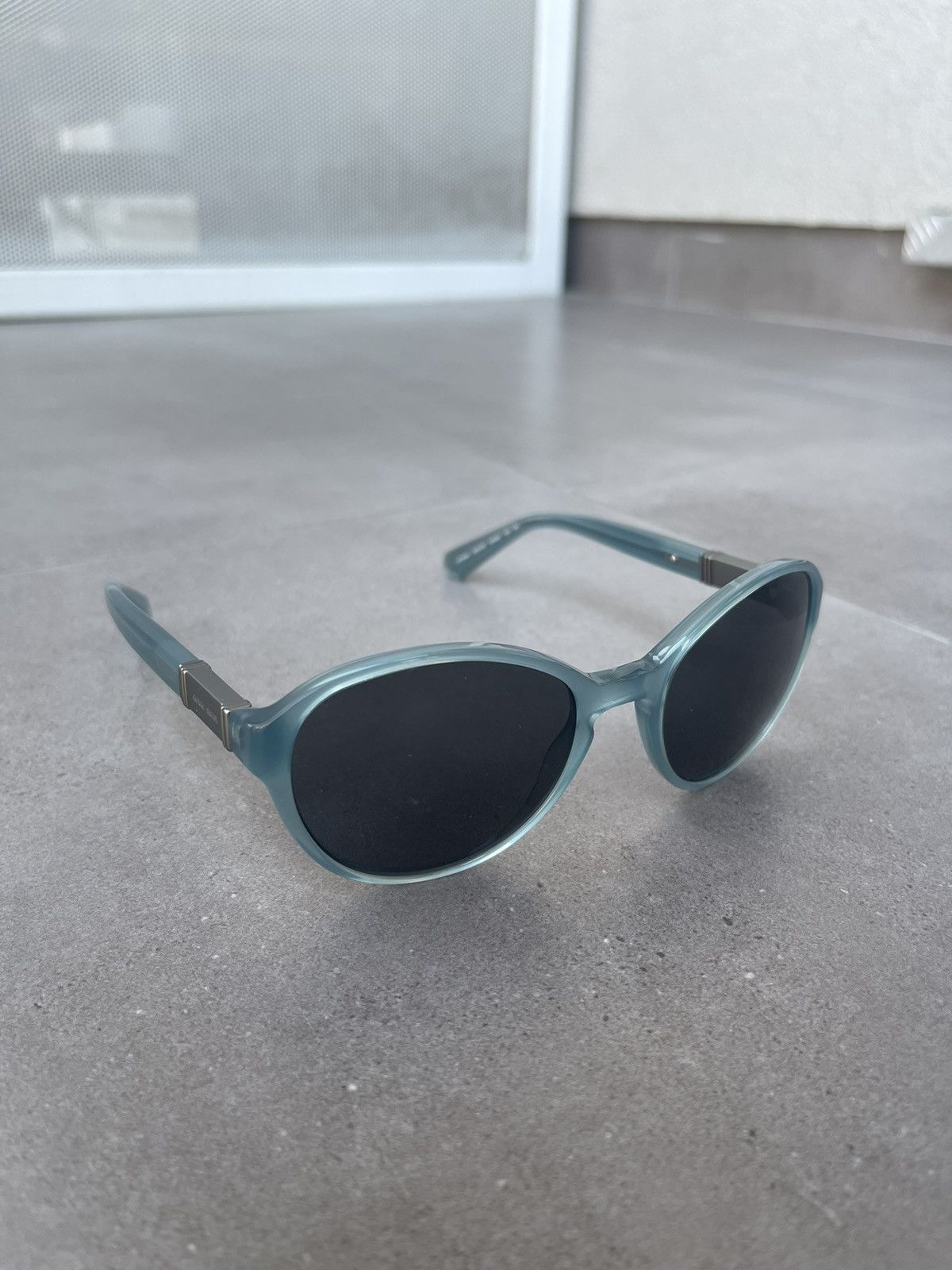 Emporio Armani Giorgio Armani AR8006 5034/87 Blue Transparent Sunglasses Size ONE SIZE - 3 Thumbnail
