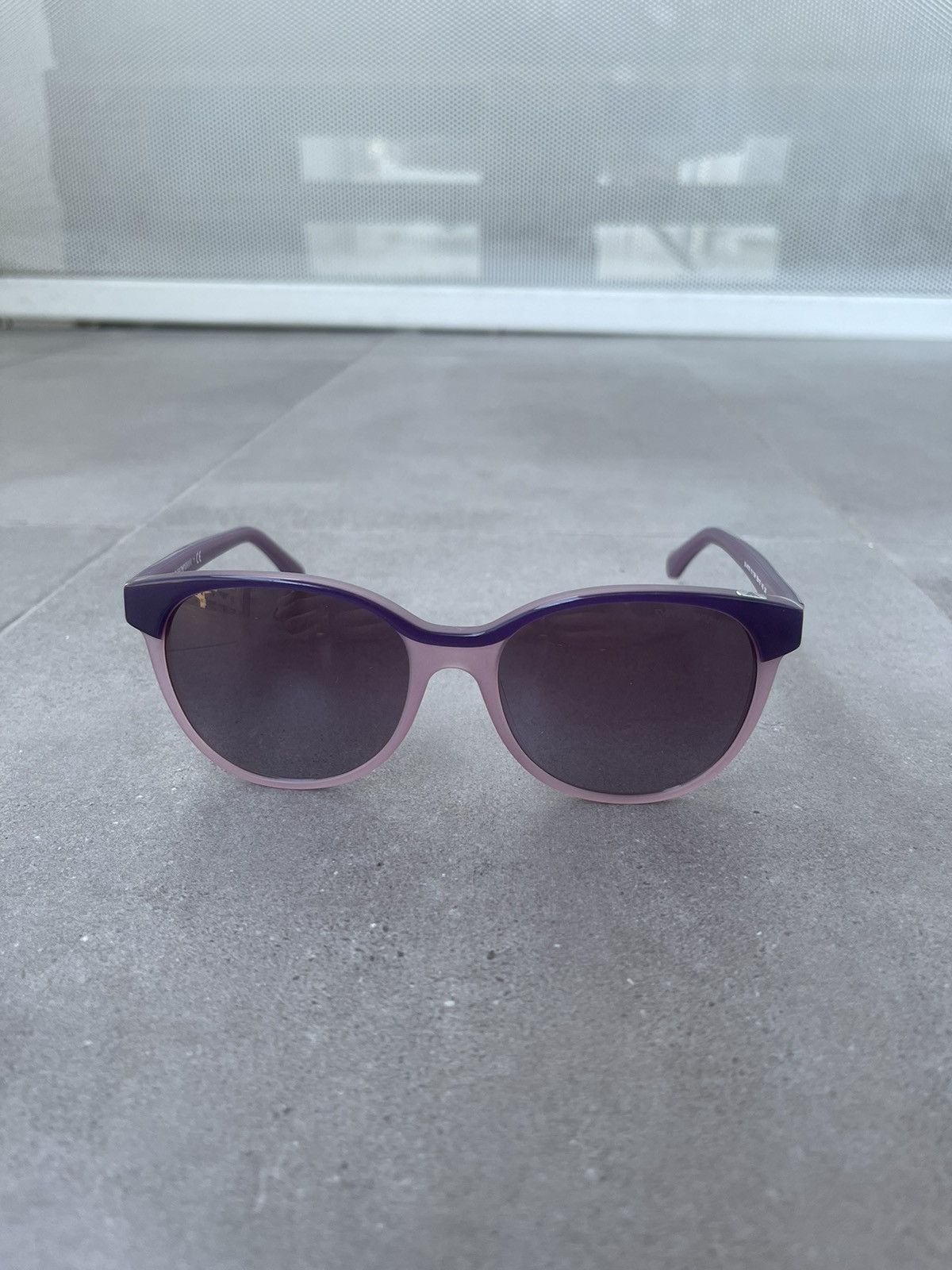 Emporio Armani Emporio Armani EA4016 5111/8H Violet Cat Eyes Sunglasses Size ONE SIZE - 2 Thumbnail