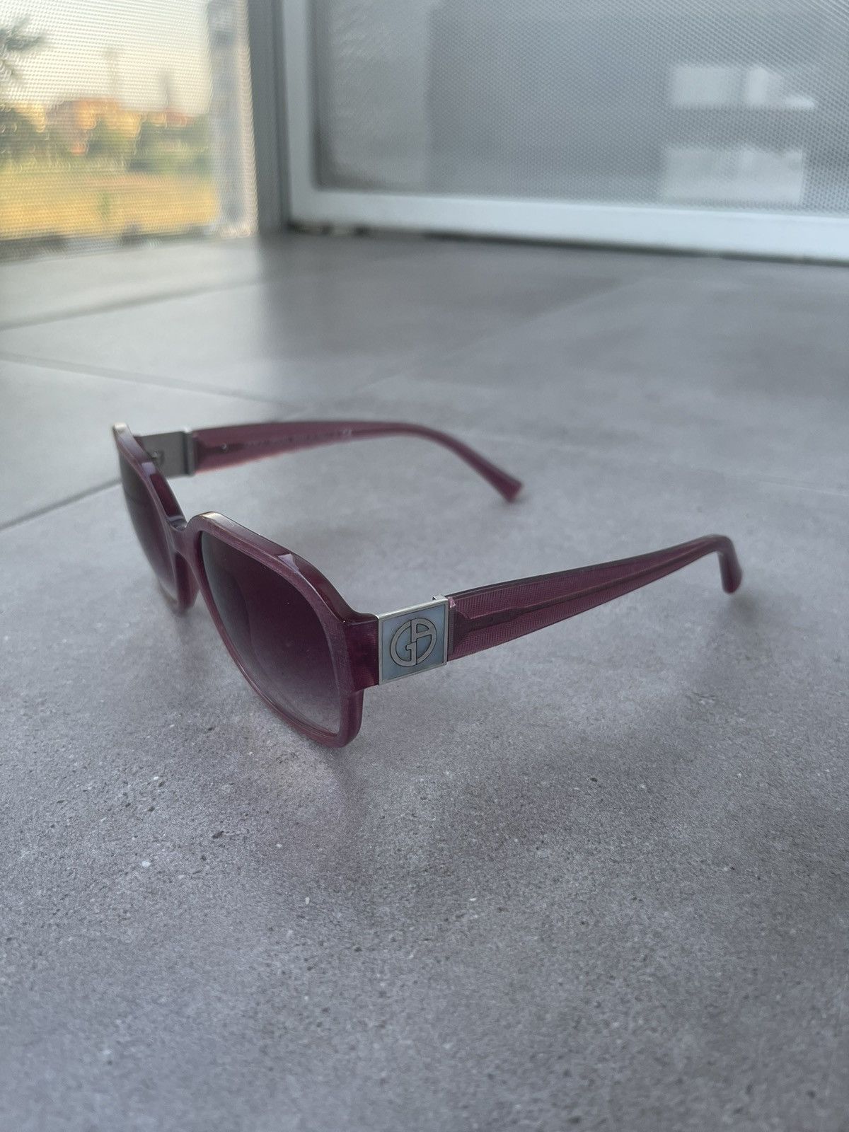 Armani × Emporio Armani × Giorgio Armani Giorgio Armani AR8022-H 5157/8H Light Pink Sunglasses Size ONE SIZE - 4 Thumbnail