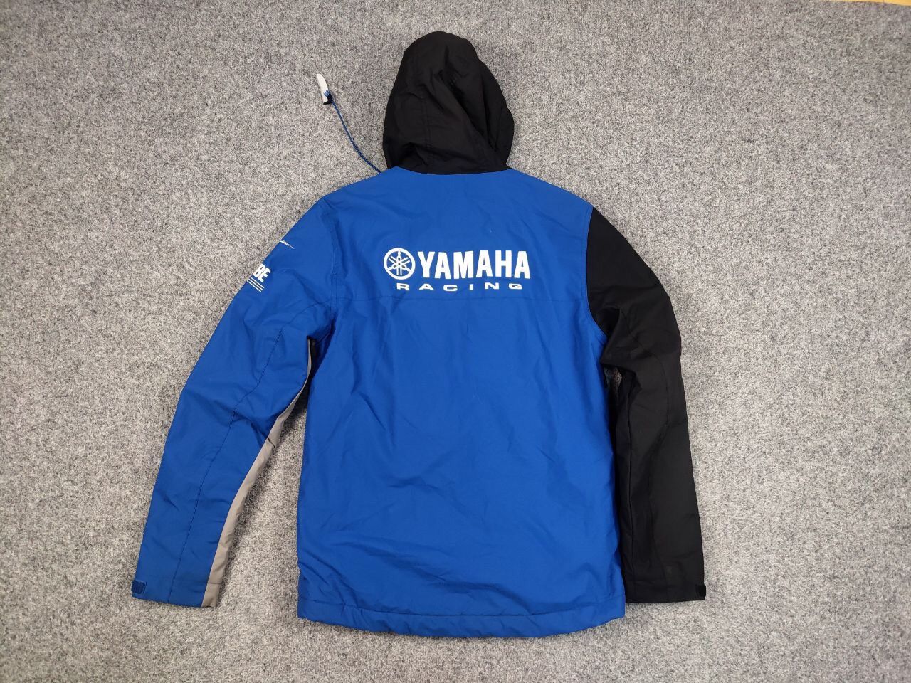 Yamaha Vintage Yamaha Racing Padded with logos Blue Hoodie Jacket Size US S / EU 44-46 / 1 - 16 Thumbnail