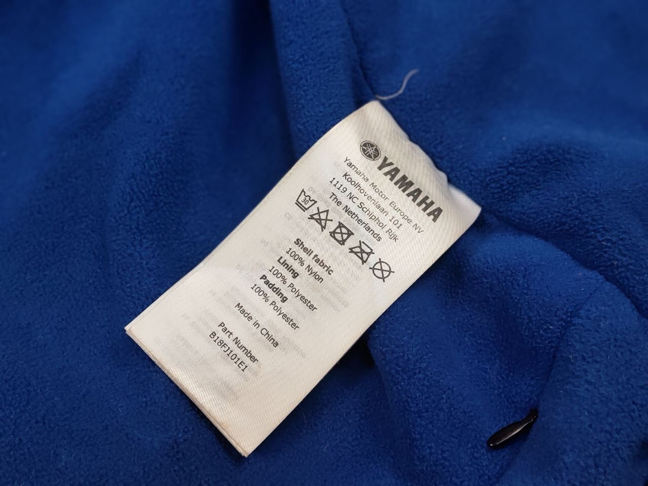 Yamaha Vintage Yamaha Racing Padded with logos Blue Hoodie Jacket Size US S / EU 44-46 / 1 - 20 Thumbnail