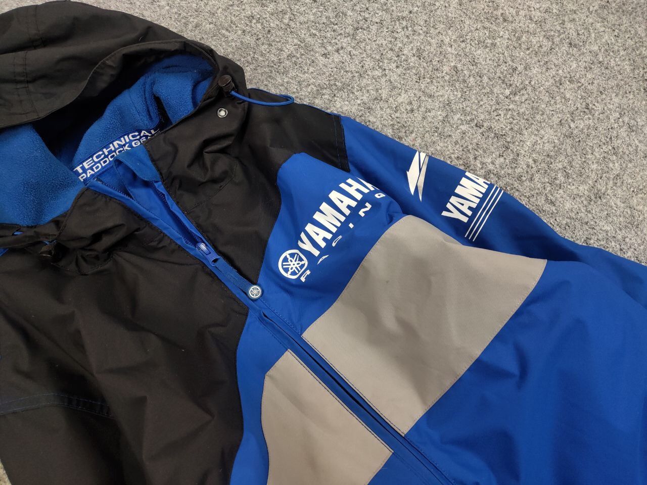 Yamaha Vintage Yamaha Racing Padded with logos Blue Hoodie Jacket Size US S / EU 44-46 / 1 - 12 Thumbnail