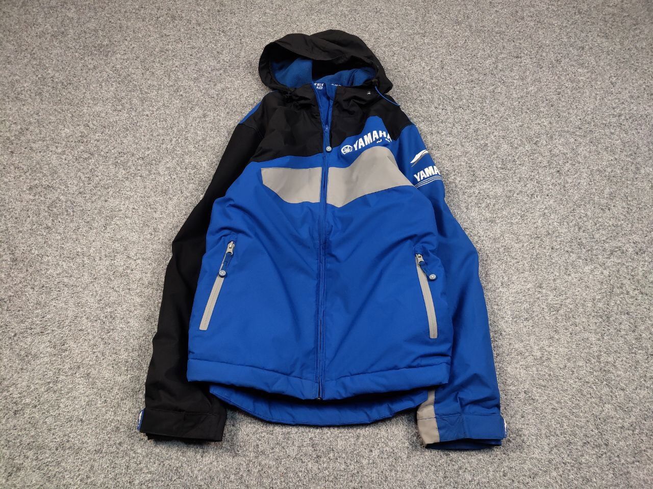 Yamaha Vintage Yamaha Racing Padded with logos Blue Hoodie Jacket Size US S / EU 44-46 / 1 - 2 Thumbnail