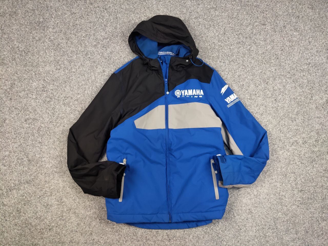 Yamaha Vintage Yamaha Racing Padded with logos Blue Hoodie Jacket Size US S / EU 44-46 / 1 - 13 Thumbnail