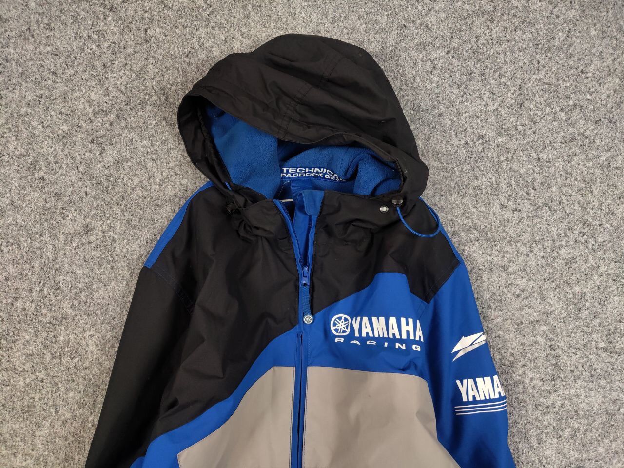 Yamaha Vintage Yamaha Racing Padded with logos Blue Hoodie Jacket Size US S / EU 44-46 / 1 - 8 Thumbnail