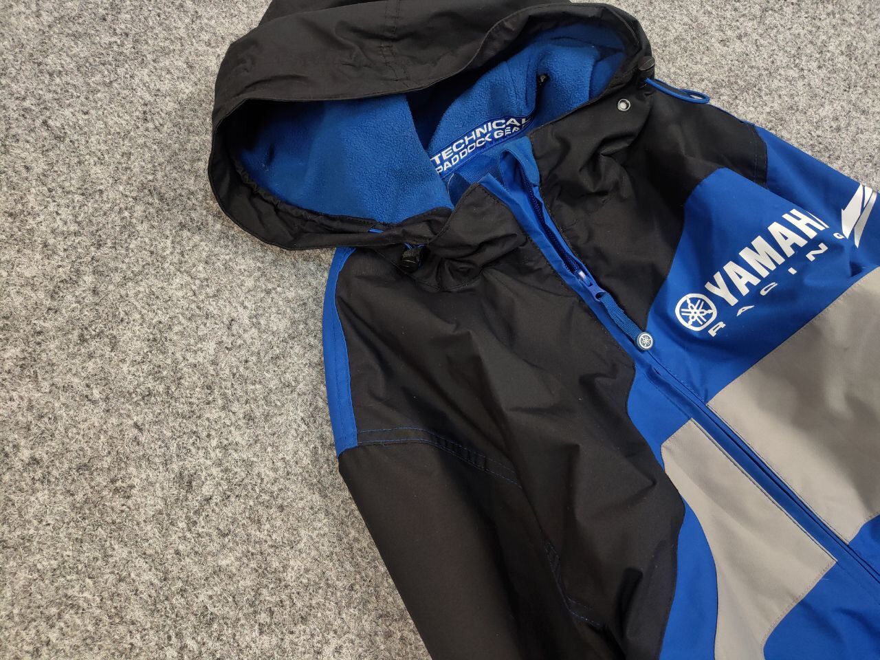 Yamaha Vintage Yamaha Racing Padded with logos Blue Hoodie Jacket Size US S / EU 44-46 / 1 - 7 Thumbnail