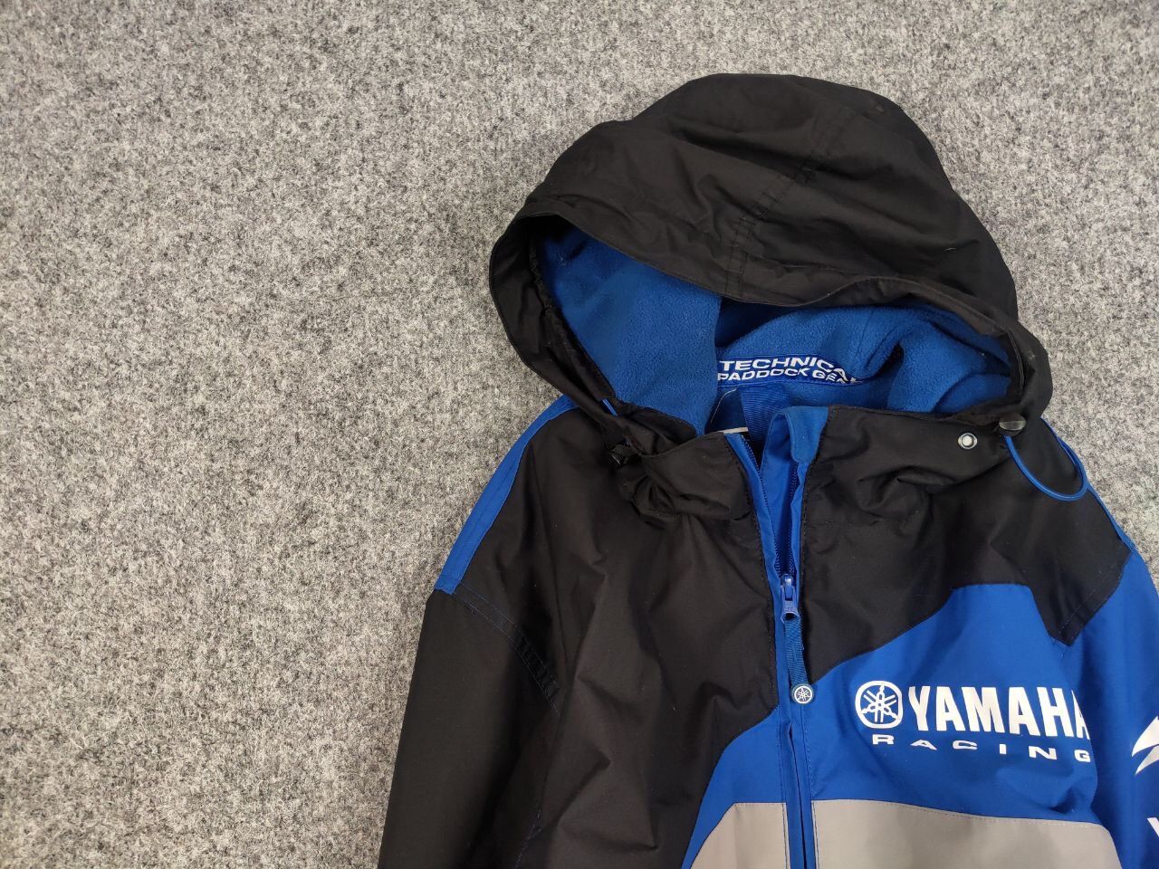 Yamaha Vintage Yamaha Racing Padded with logos Blue Hoodie Jacket Size US S / EU 44-46 / 1 - 11 Thumbnail