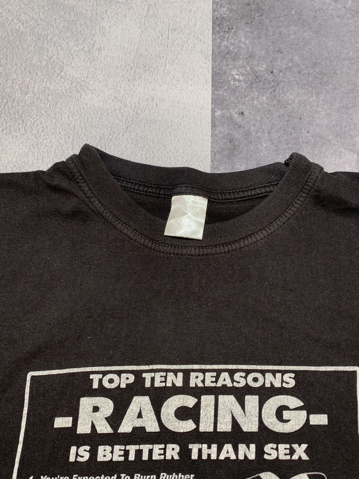 Other Vintage Y2K “Racing is better that sex”Car big logo XL Size US XL / EU 56 / 4 - 5 Thumbnail