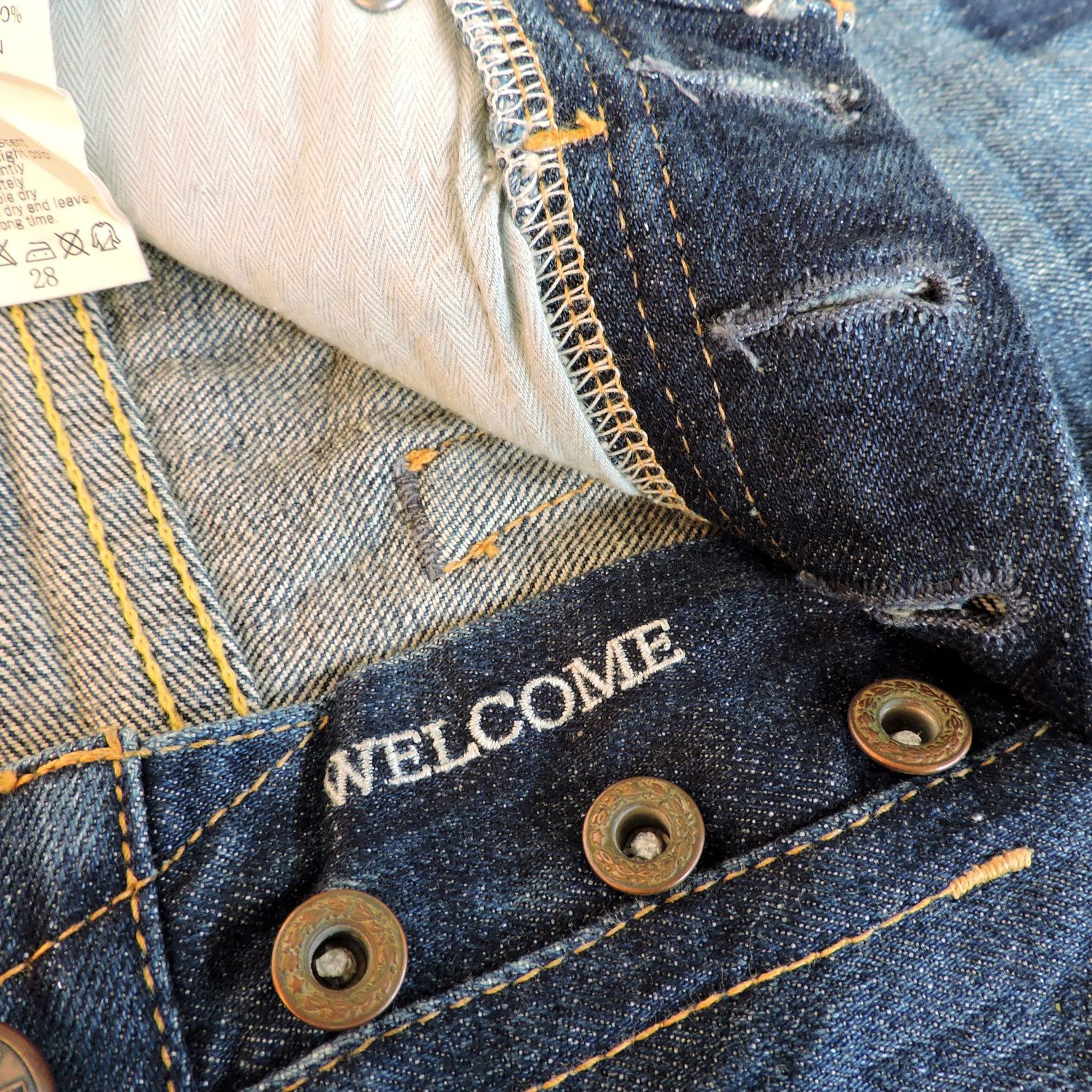 Vanquish VANQUISH JAPAN DENIM LONG PANTS Size US 28 / EU 44 - 11 Thumbnail