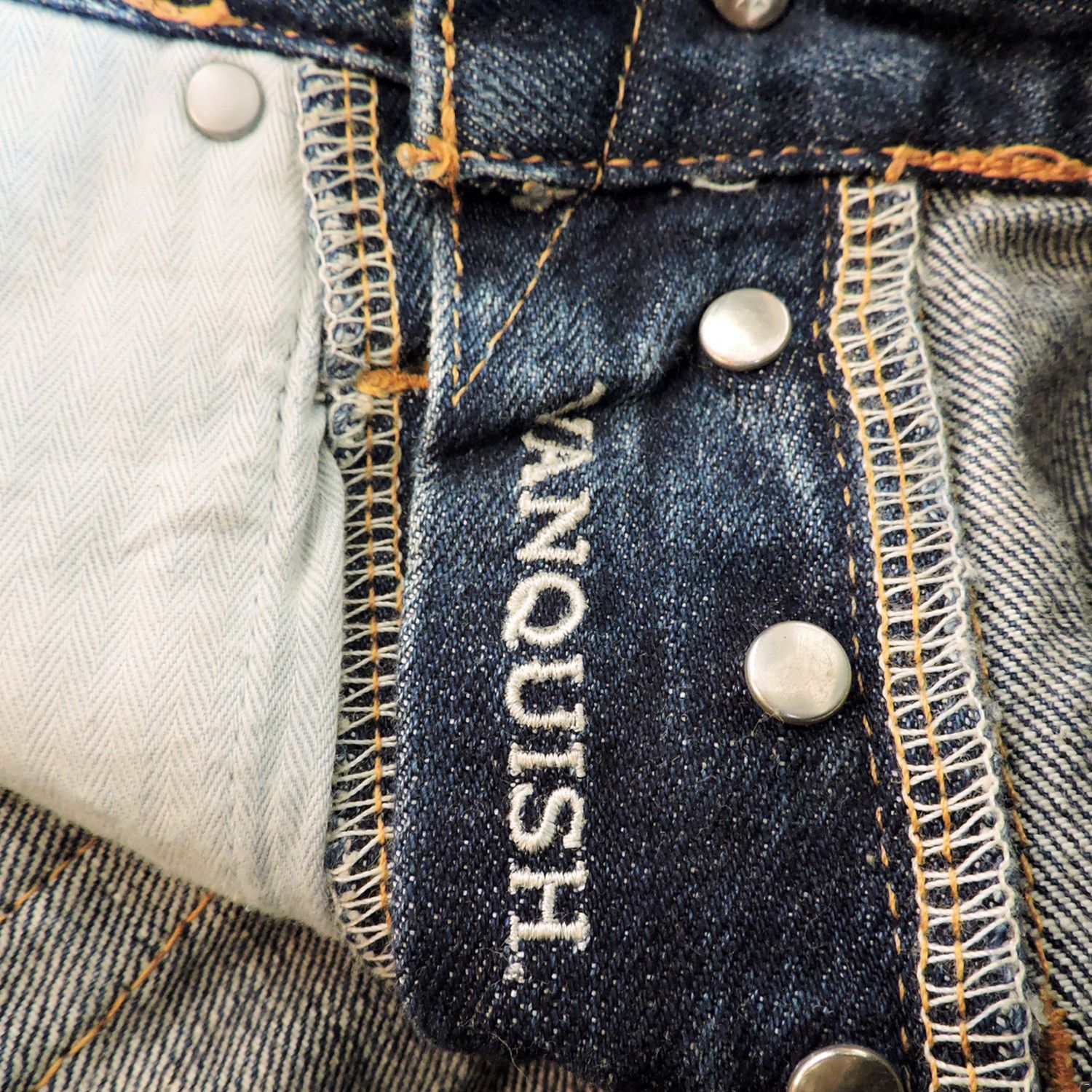 Vanquish VANQUISH JAPAN DENIM LONG PANTS Size US 28 / EU 44 - 10 Thumbnail