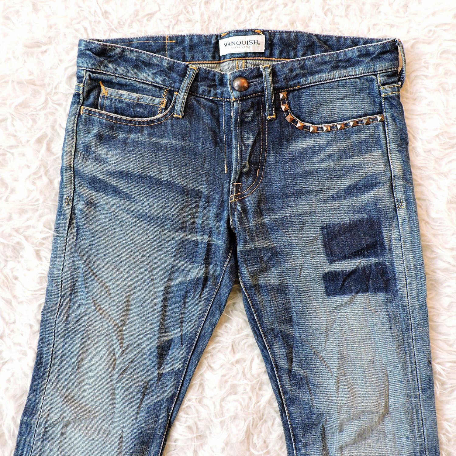Vanquish VANQUISH JAPAN DENIM LONG PANTS Size US 28 / EU 44 - 3 Thumbnail