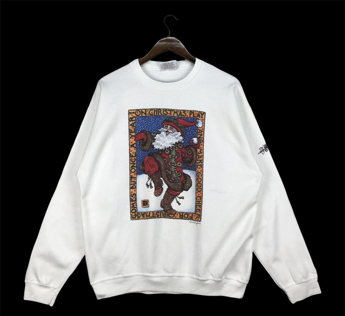 Stafford Vintage Stafford Blaine Santa Sweatshirt Size US XL / EU 56 / 4 - 1 Thumbnail