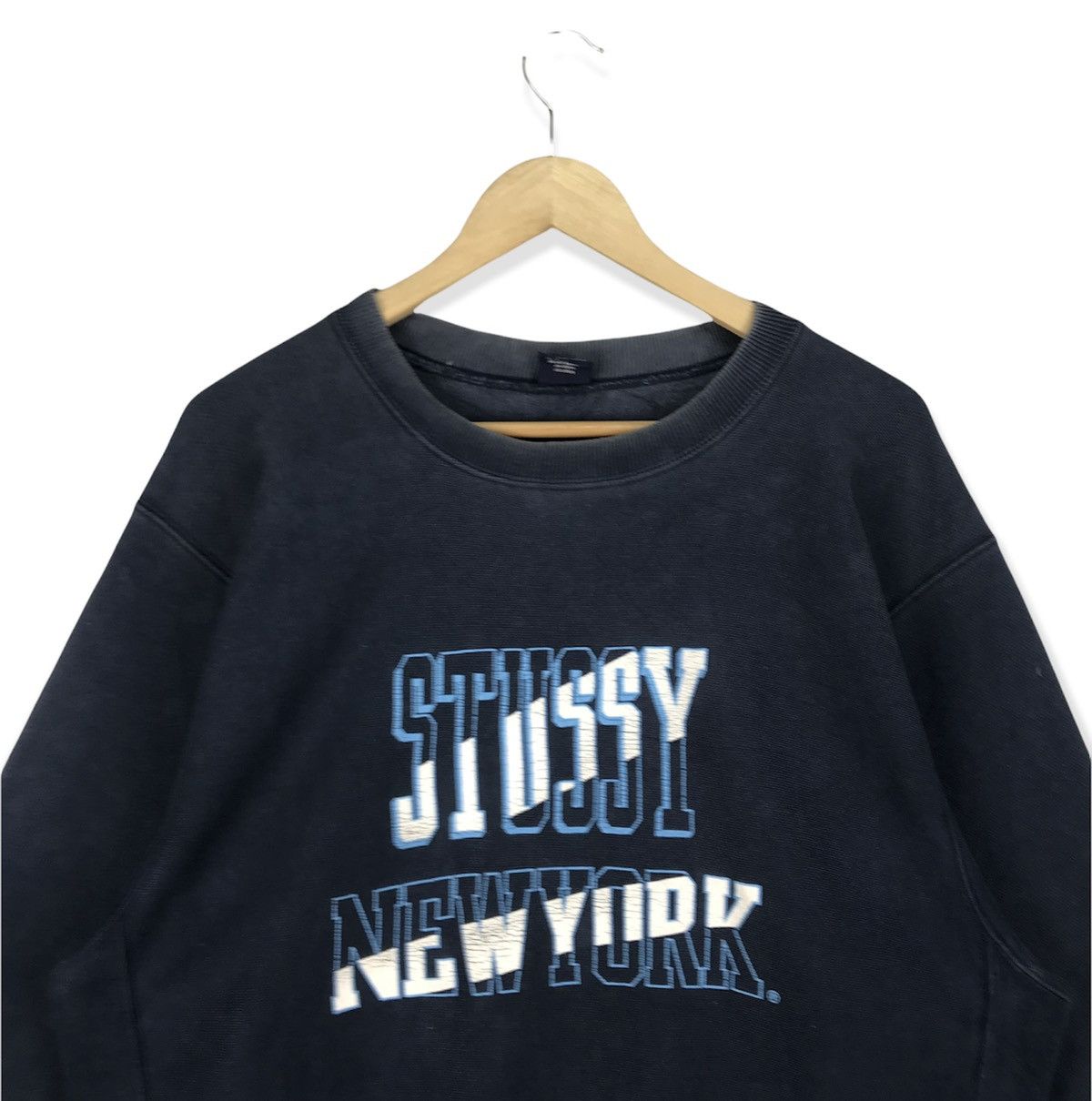 Stussy Vintage Stussy New York Sweatshirt Size US L / EU 52-54 / 3 - 2 Thumbnail