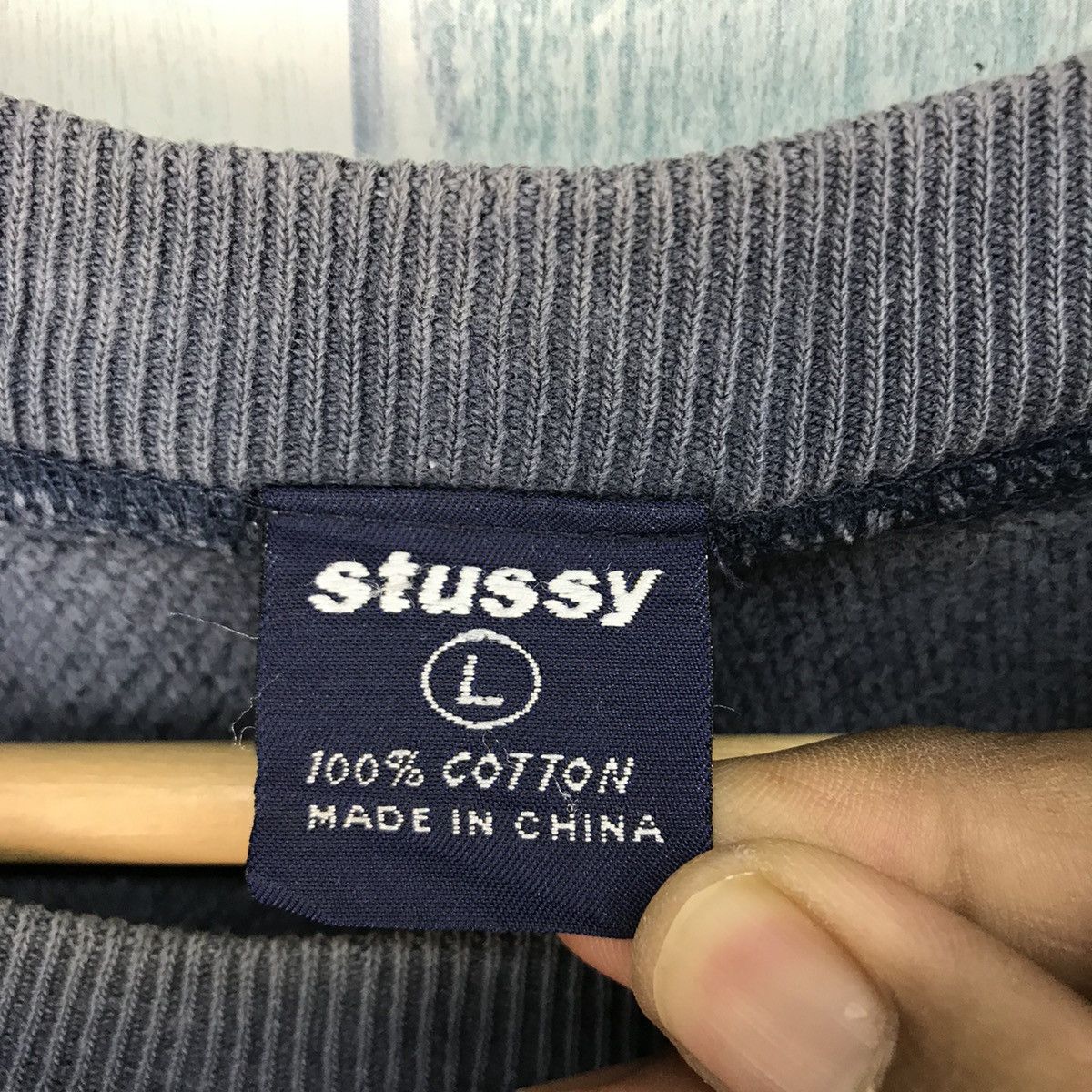 Stussy Vintage Stussy New York Sweatshirt Size US L / EU 52-54 / 3 - 6 Thumbnail