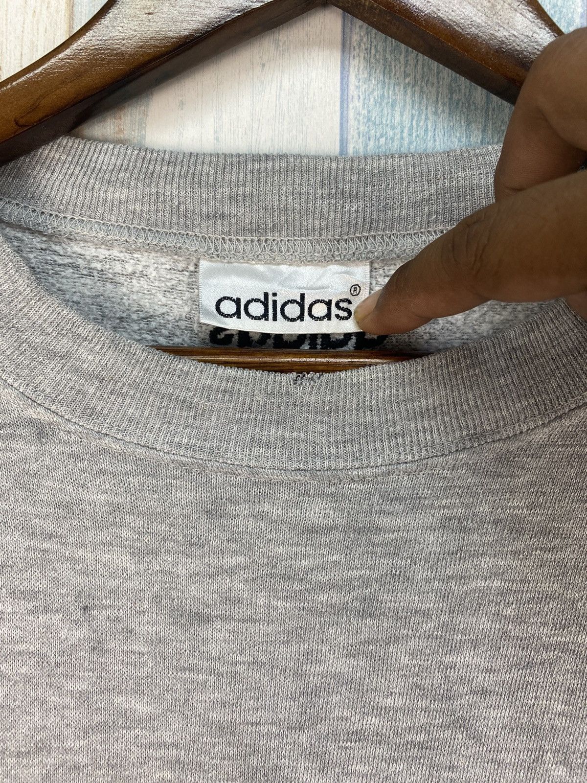 Adidas Vintage 90s Adidas Sweatshirt Size US XL / EU 56 / 4 - 5 Thumbnail