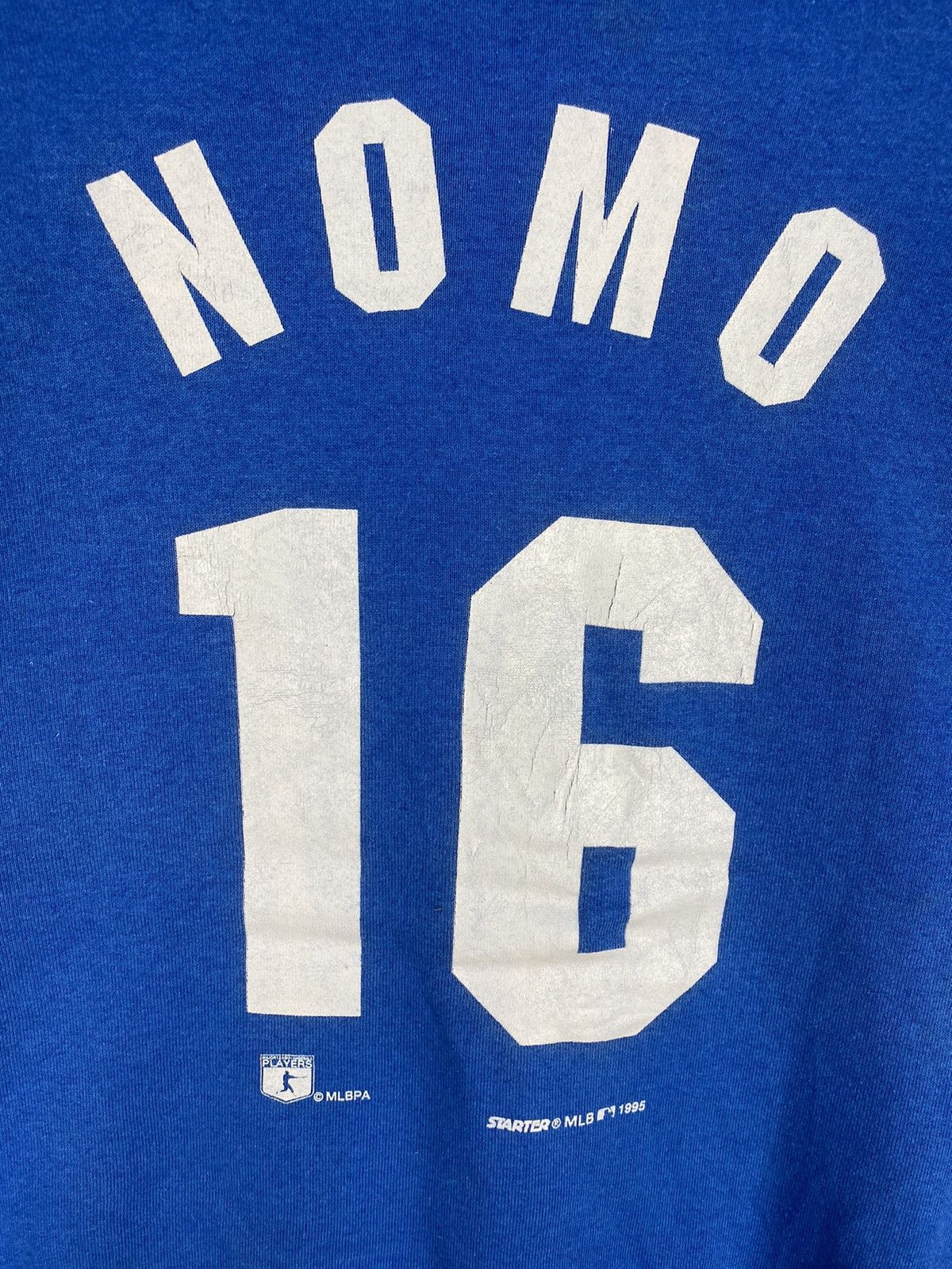 MLB VINTAGE 90s LA DODGERS BASEBALL NOMO 16 SWEATSHIRT Size US XL / EU 56 / 4 - 6 Thumbnail