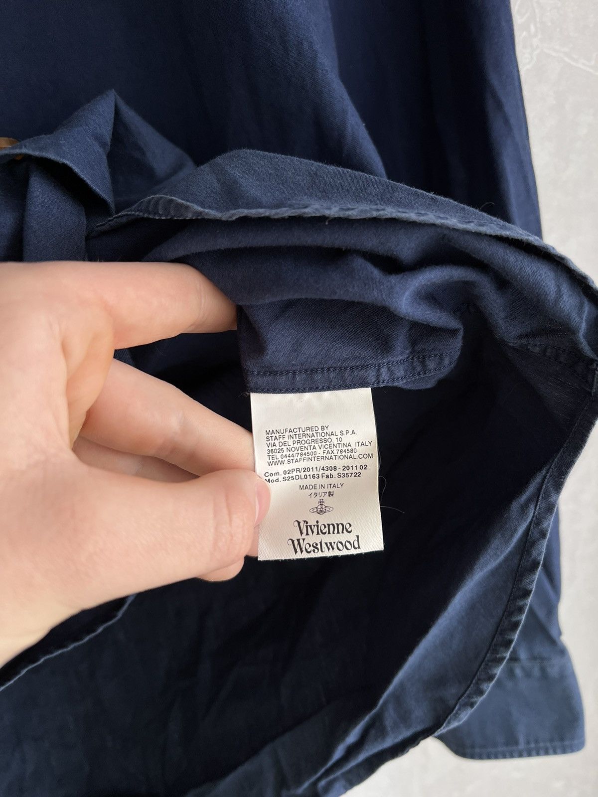 Vivienne Westwood Vivienne Westwood Shirt Buttons Long Sleeve Size US S / EU 44-46 / 1 - 10 Thumbnail