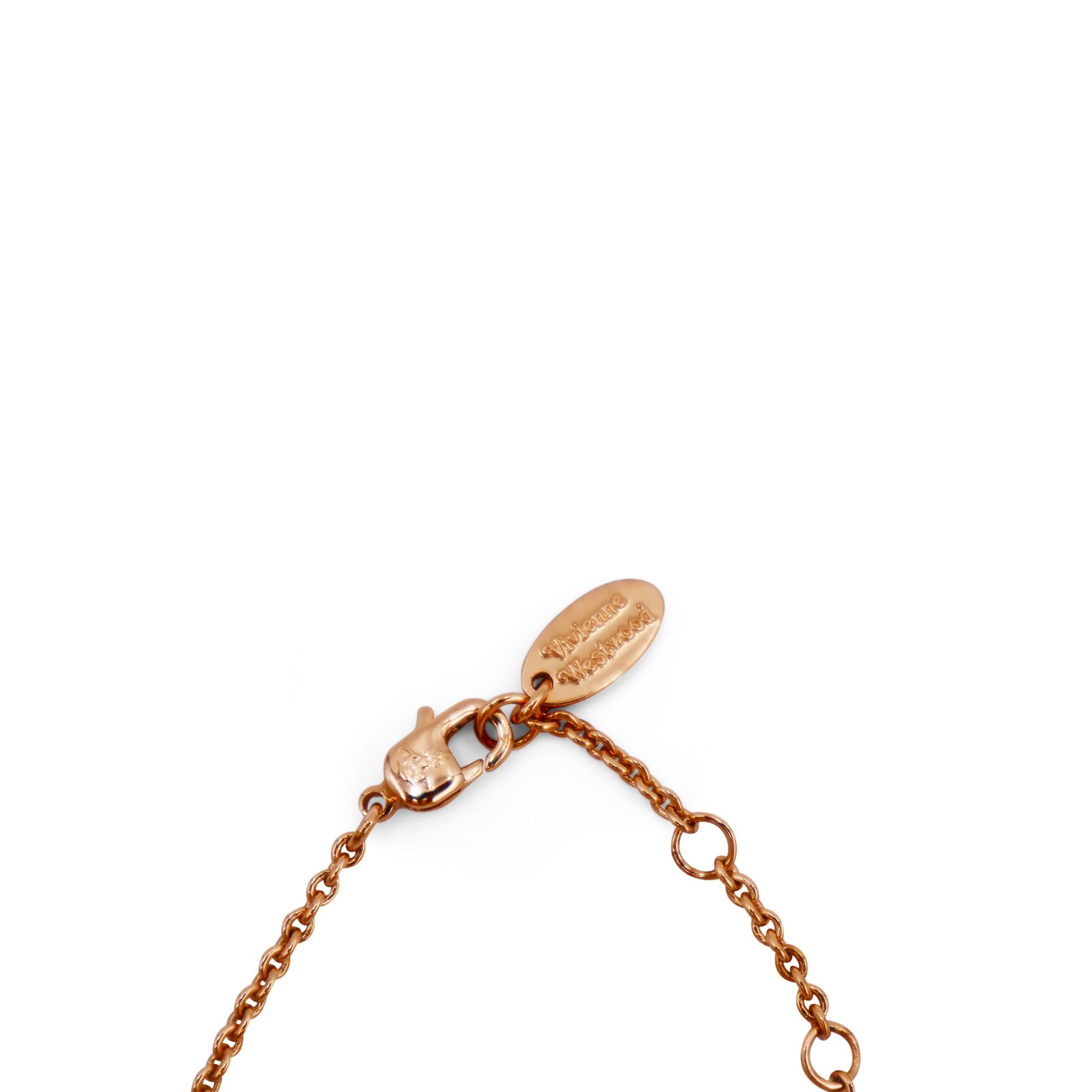 Vivienne Westwood Vivienne Westwood Orb Rhinestone Necklace Rosegold Size ONE SIZE - 5 Thumbnail