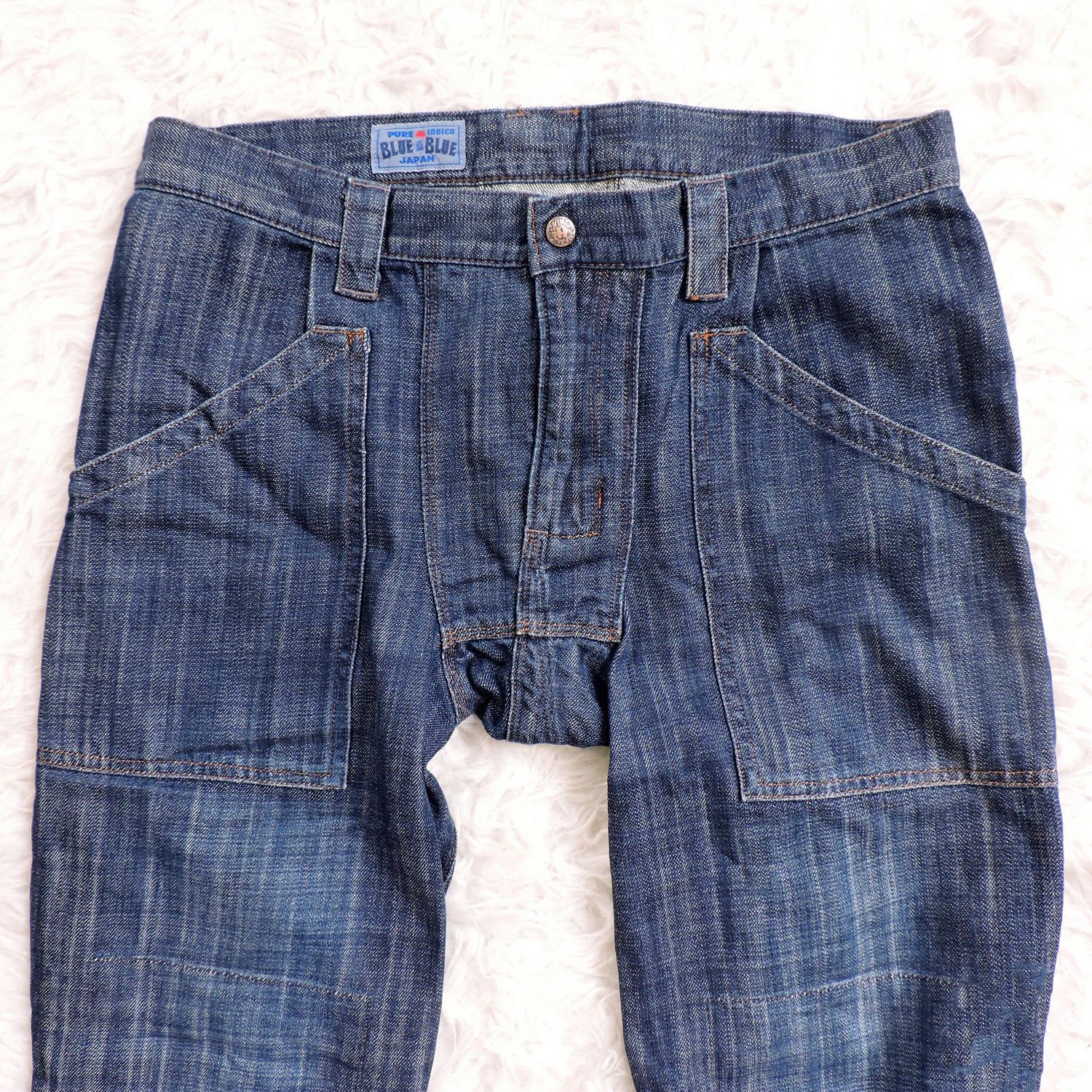 Blue Blue Japan PURE INDIGO BLUE BLUE JAPAN LONG PANTS Size US 30 / EU 46 - 4 Thumbnail