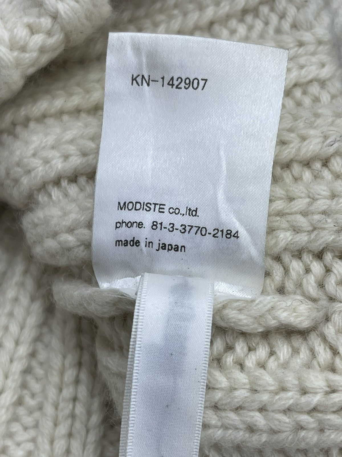 KIJIMA TAKAYUKI Kojima Takayuki Knitted Hat Maker Beanie Size ONE SIZE - 8 Thumbnail