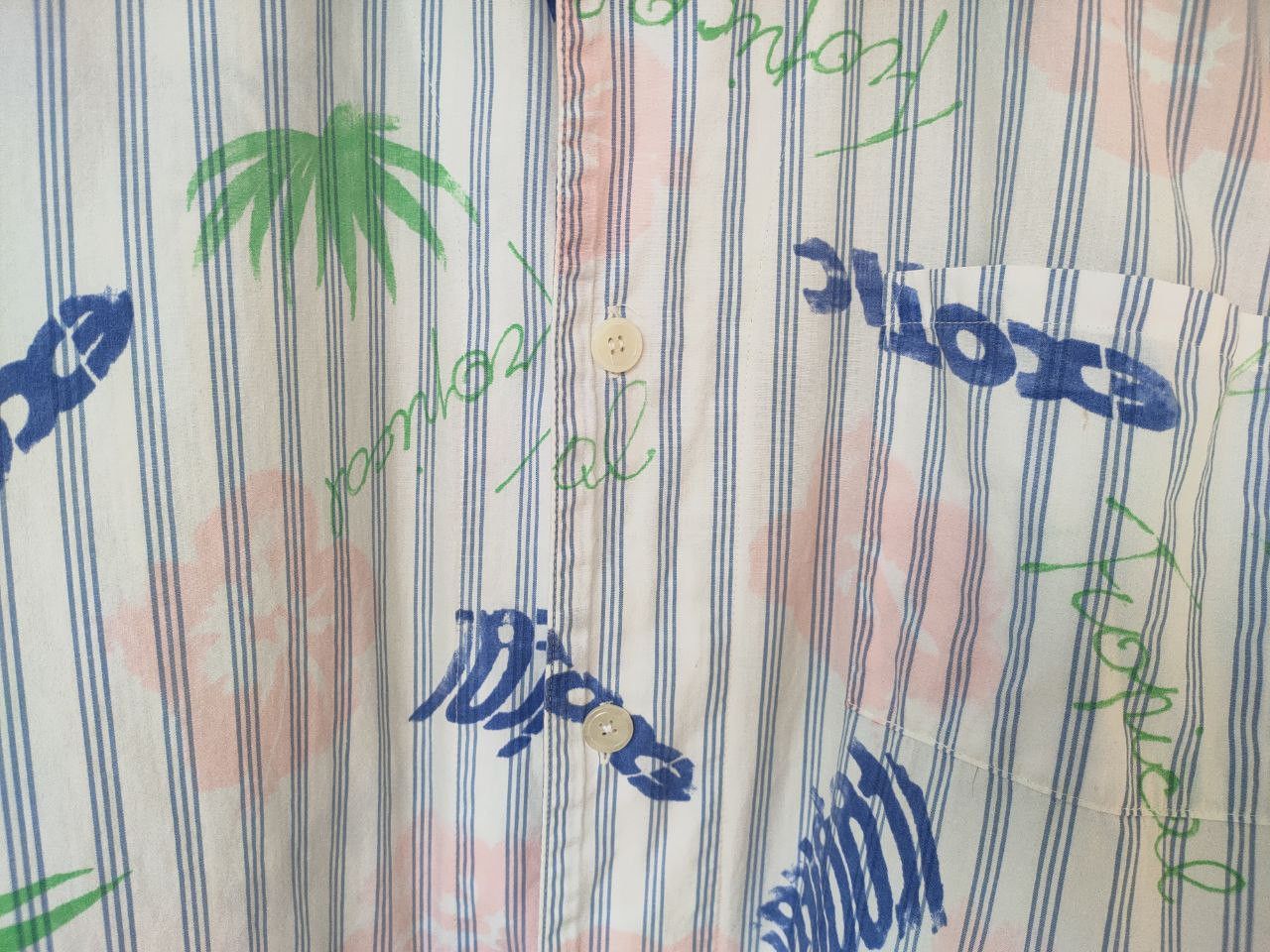 Issey Miyake Tsumori Chisato Exotic Tropical Shirt Size US M / EU 48-50 / 2 - 3 Thumbnail