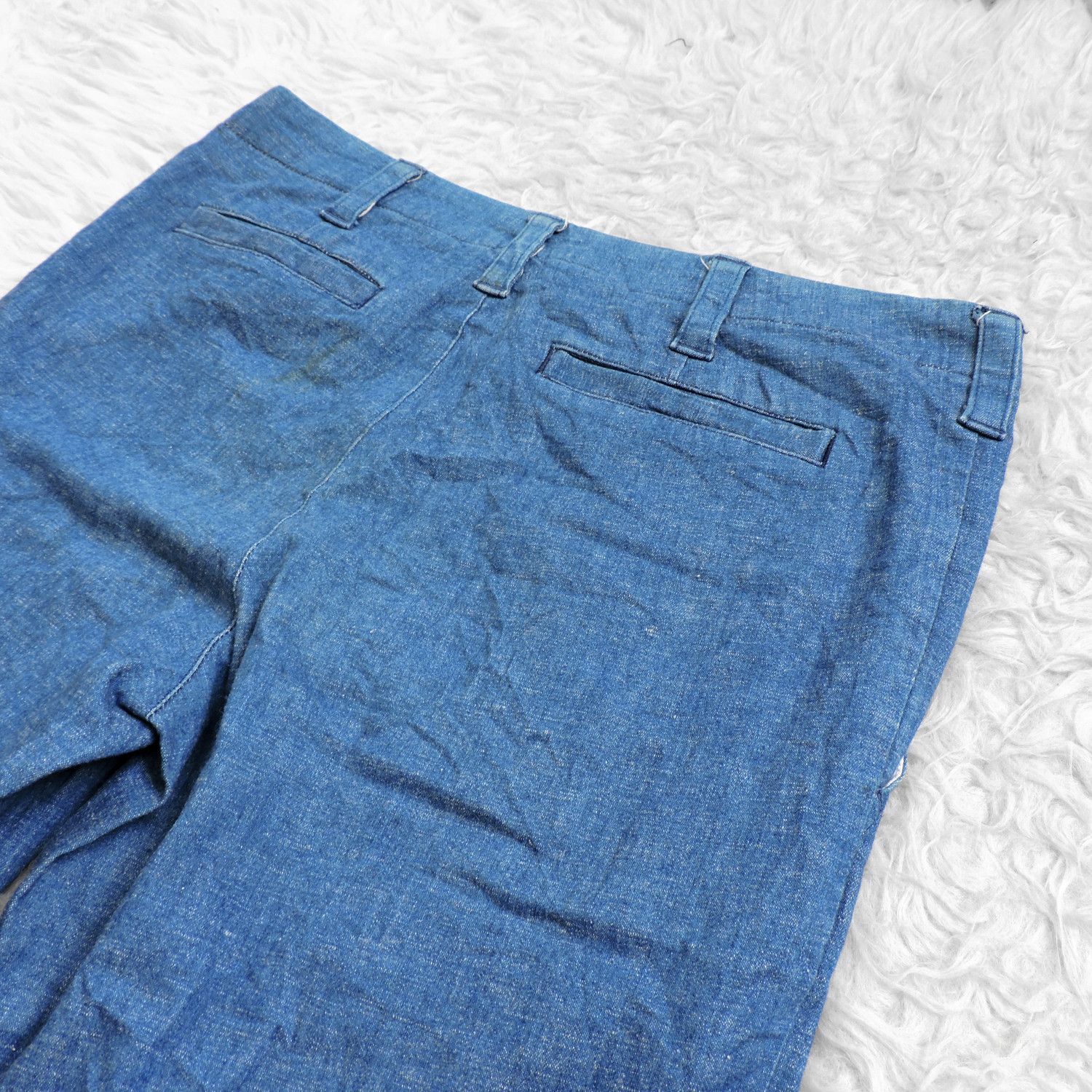 Blue Blue Japan PURE INDIGO BLUE BLUE JAPAN LIGHTWEIGHT DENIM LONG PANTS Size US 31 - 10 Thumbnail