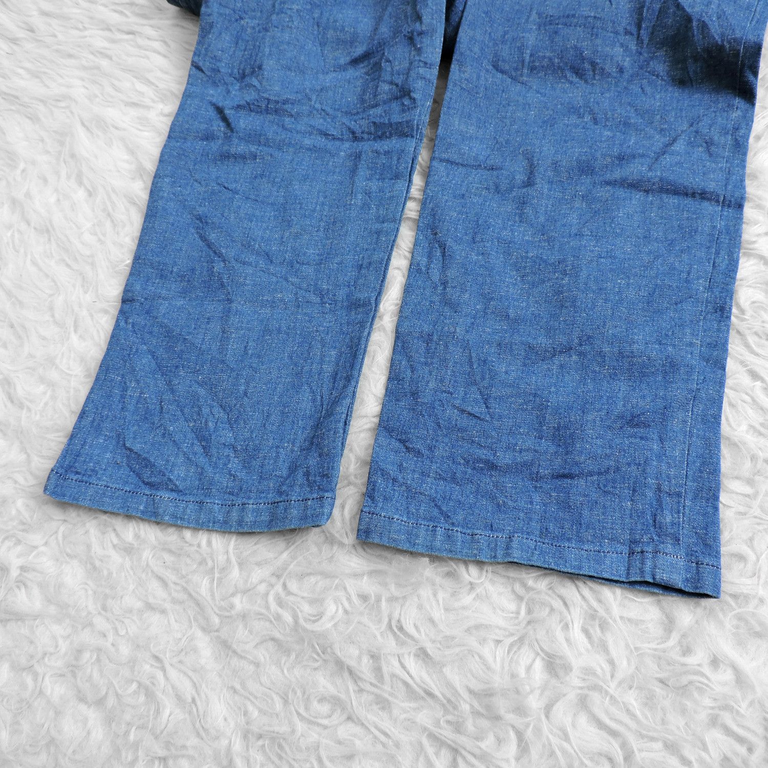 Blue Blue Japan PURE INDIGO BLUE BLUE JAPAN LIGHTWEIGHT DENIM LONG PANTS Size US 31 - 11 Thumbnail