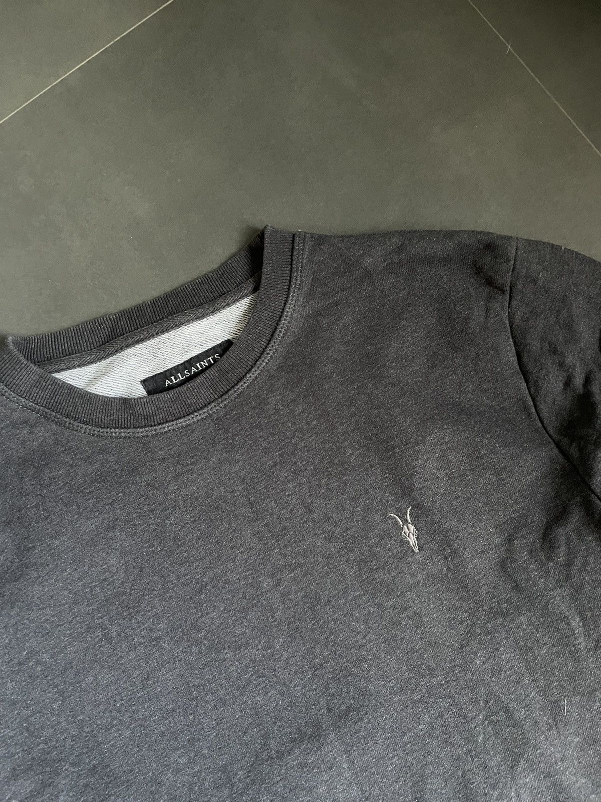 Allsaints Allsaints Small Logo Sweatshirt Sz S Old money Eye Y2k Size US S / EU 44-46 / 1 - 3 Thumbnail