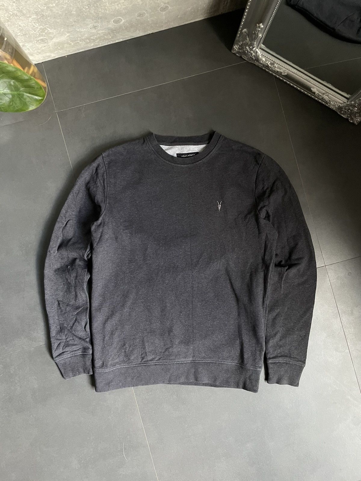 Allsaints Allsaints Small Logo Sweatshirt Sz S Old money Eye Y2k Size US S / EU 44-46 / 1 - 2 Thumbnail