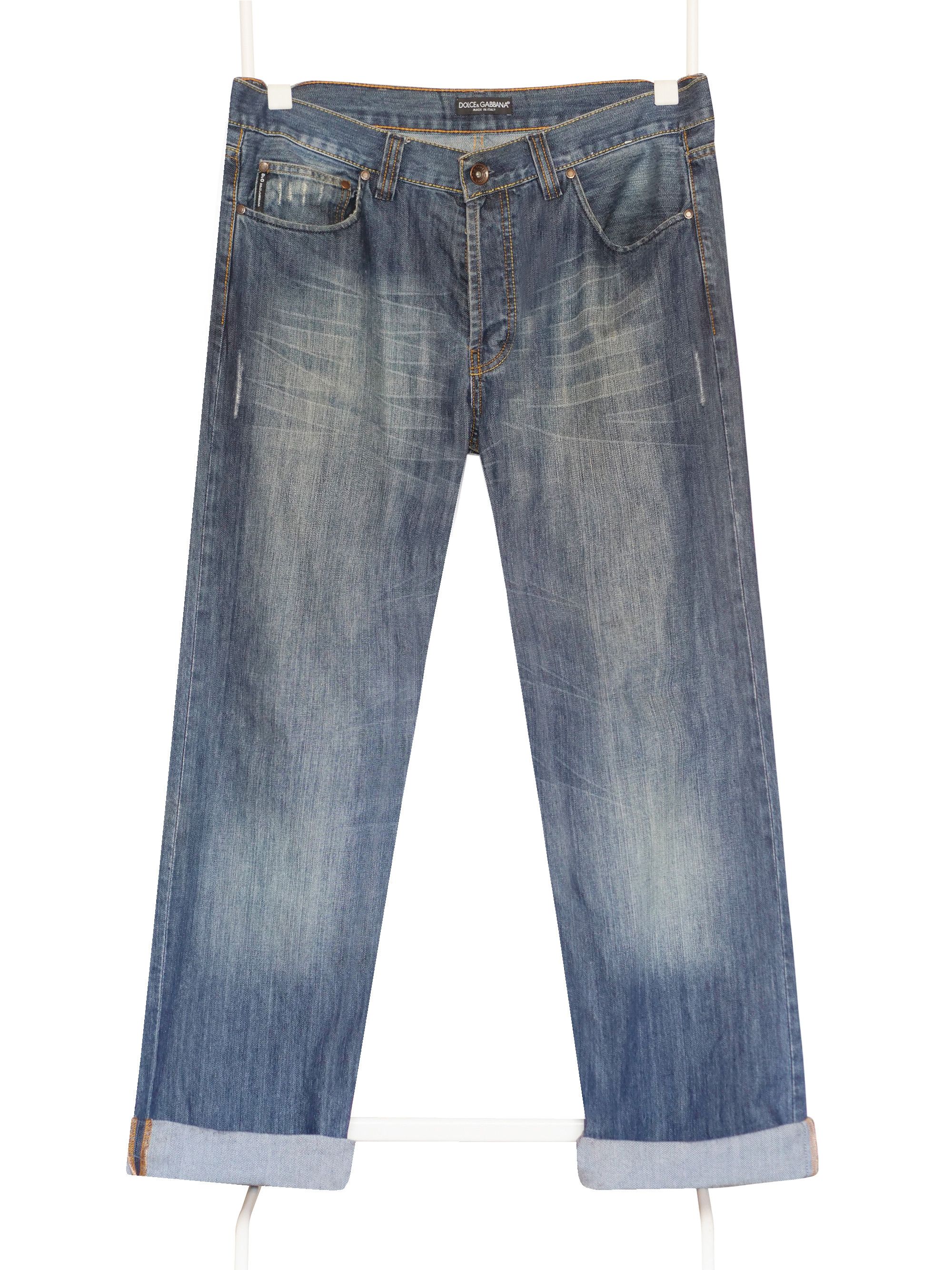 Dolce & Gabbana Dolce & Gabbana denim pants Size US 36 / EU 52 - 2 Thumbnail