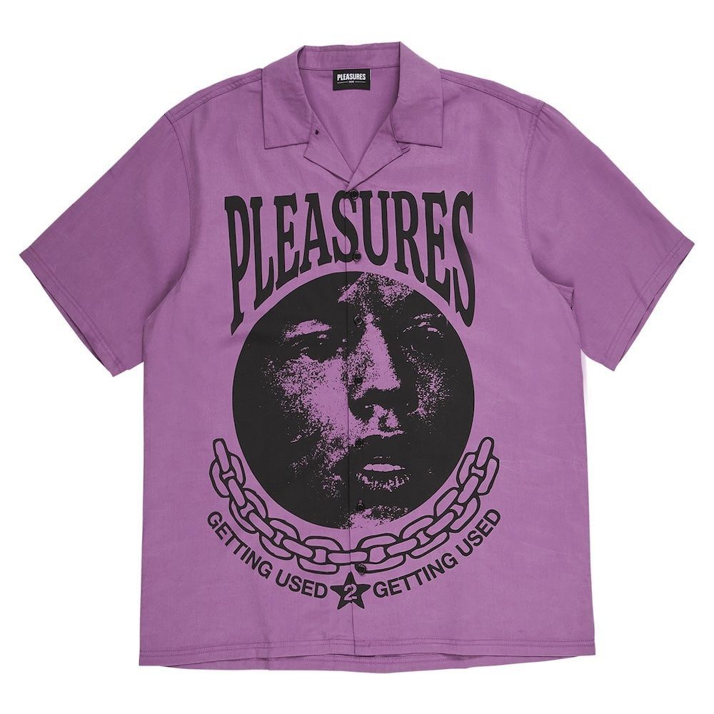 Pleasures Used Button Down Shirt Size US L / EU 52-54 / 3 - 1 Thumbnail
